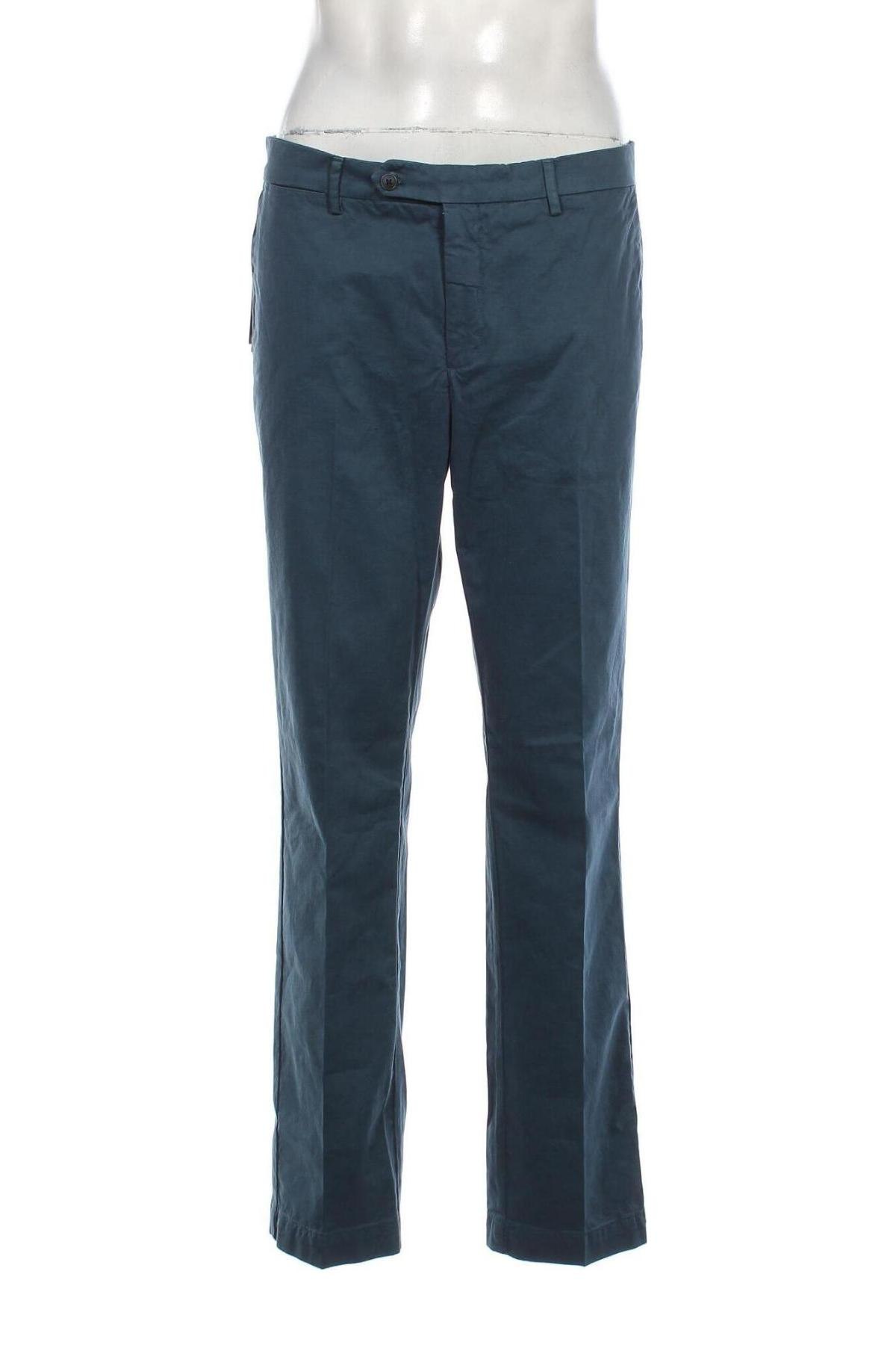 Мъжки панталон Hackett, Размер L, Цвят Син, Цена 110,16 лв.