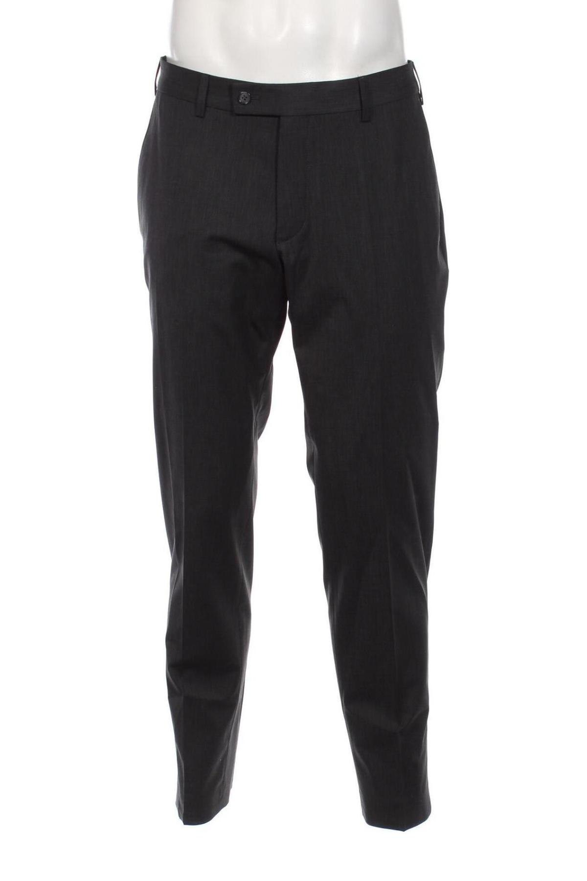 Pantaloni de bărbați Hechter, Mărime L, Culoare Gri, Preț 184,21 Lei