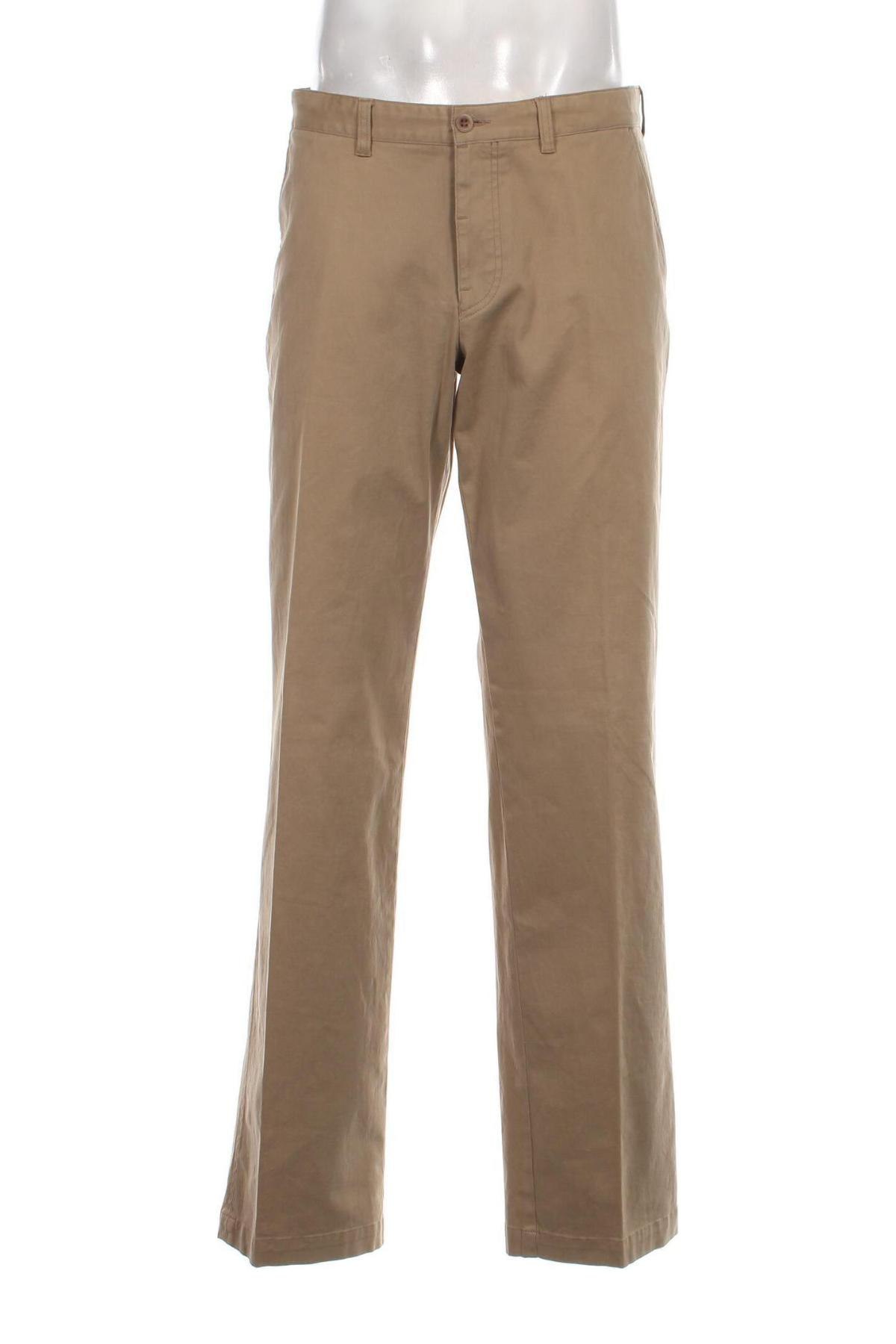 Pantaloni de bărbați Hugo Boss, Mărime L, Culoare Bej, Preț 676,78 Lei