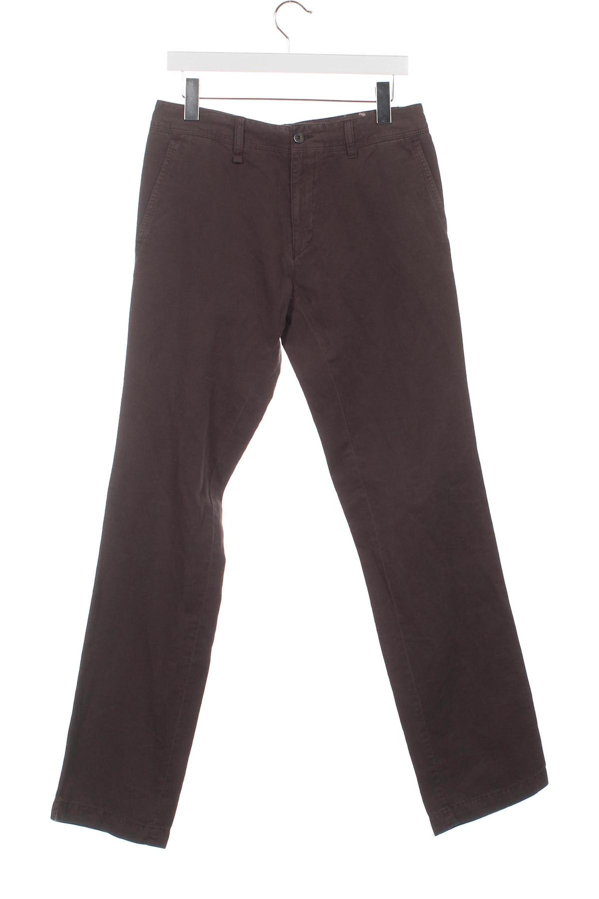 Pantaloni de bărbați Hugo Boss, Mărime M, Culoare Maro, Preț 384,34 Lei