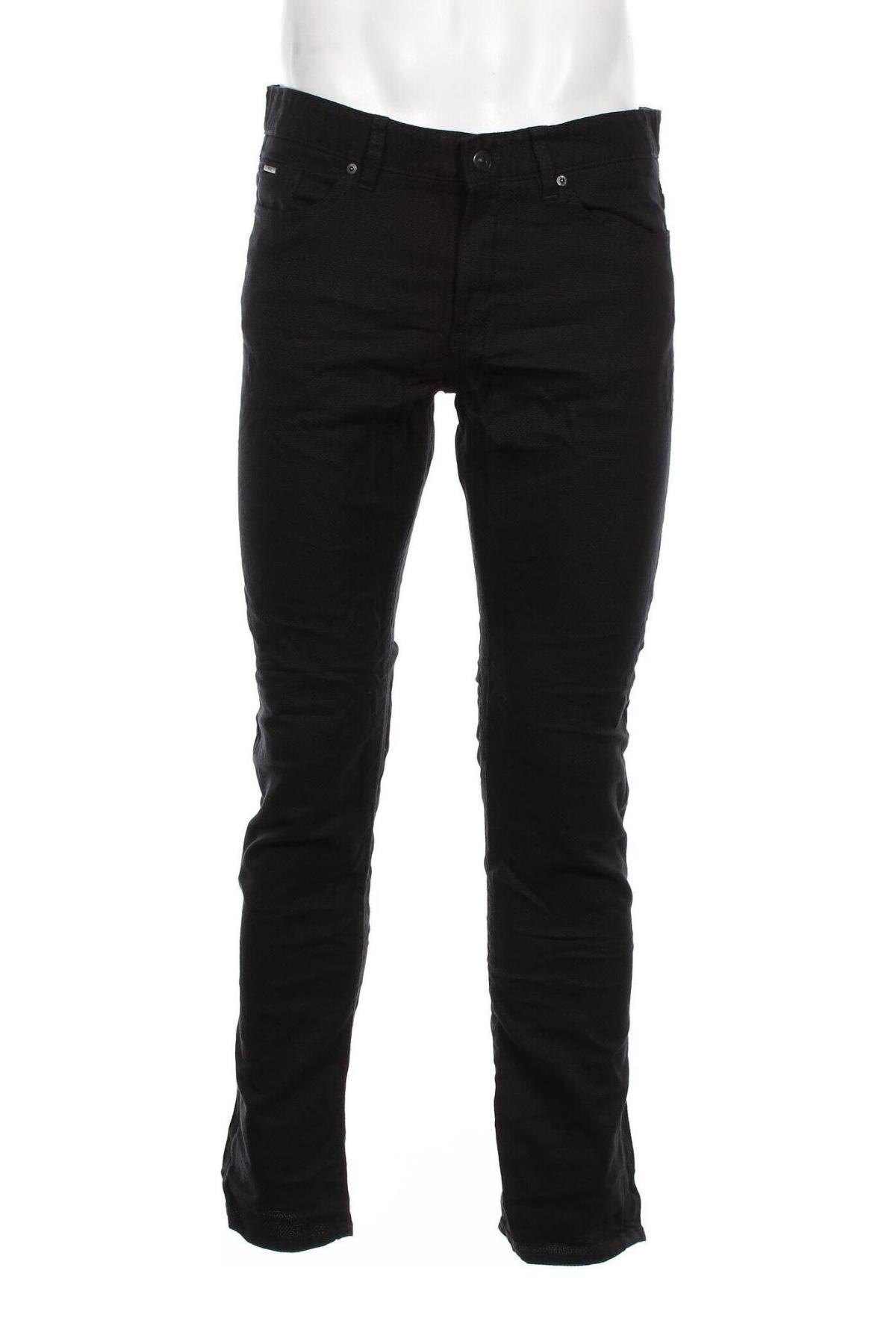 Ανδρικό παντελόνι Hugo Boss, Μέγεθος L, Χρώμα Μαύρο, Τιμή 53,39 €