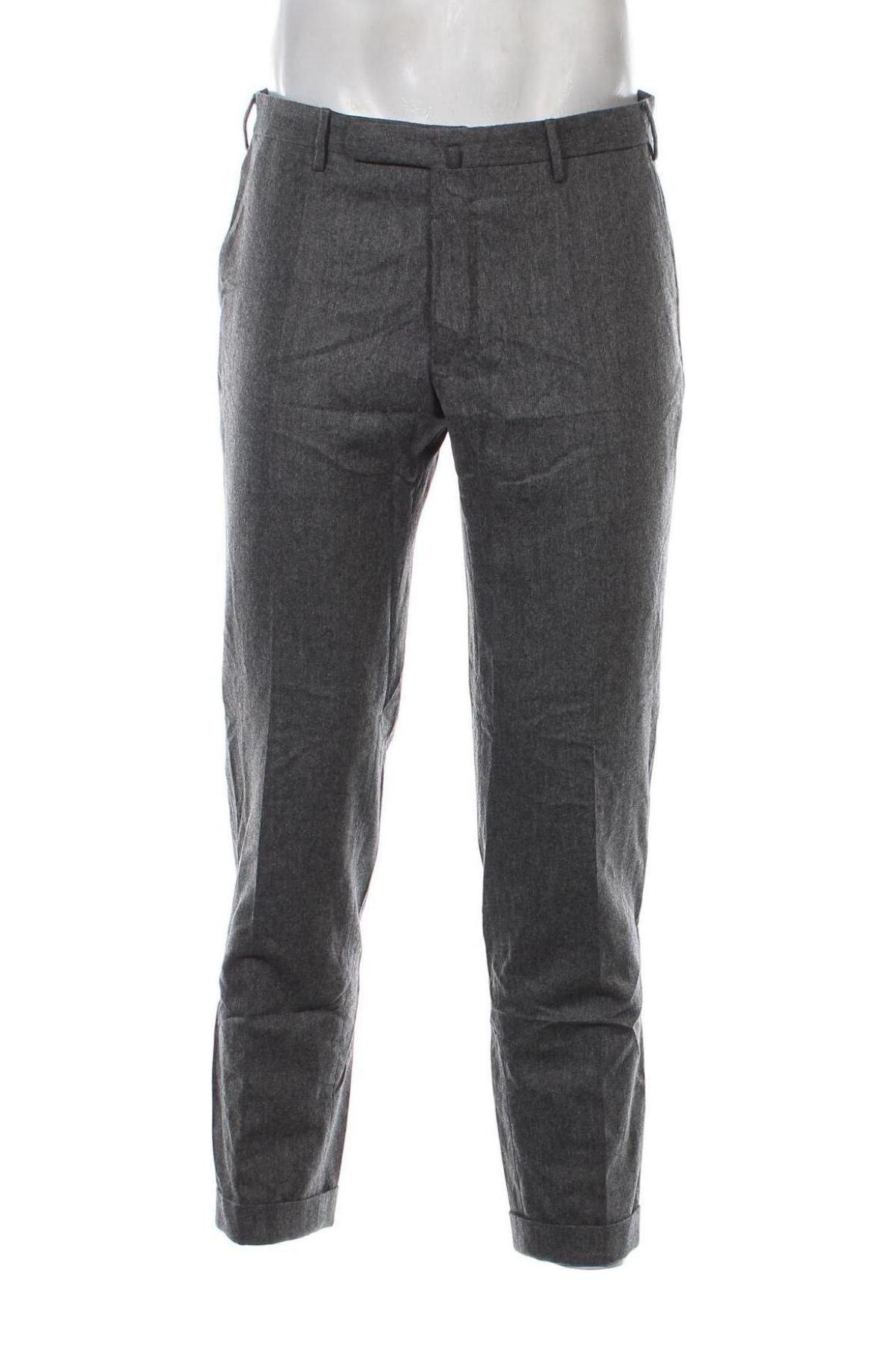 Pantaloni de bărbați Incotex, Mărime M, Culoare Gri, Preț 203,95 Lei