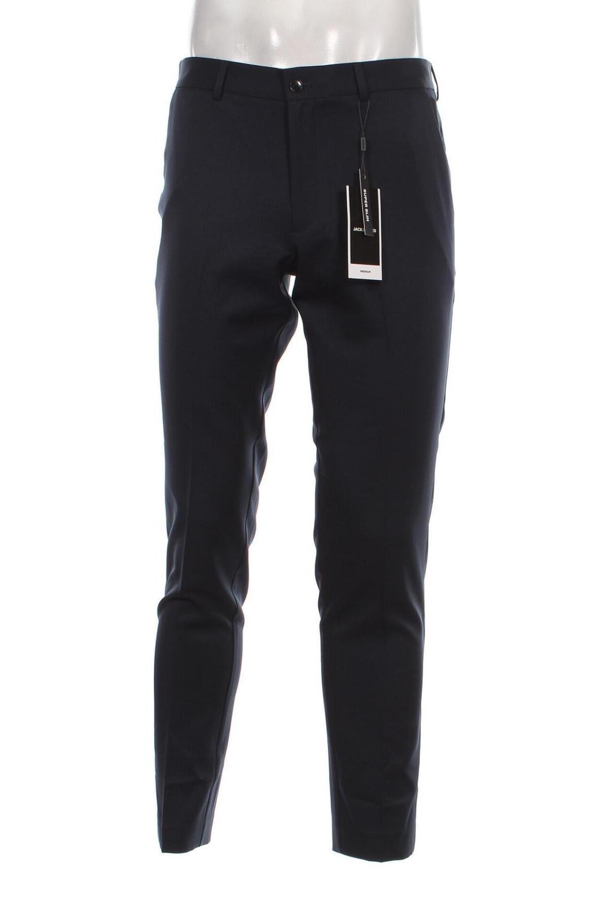 Ανδρικό παντελόνι Jack & Jones, Μέγεθος M, Χρώμα Μπλέ, Τιμή 10,07 €