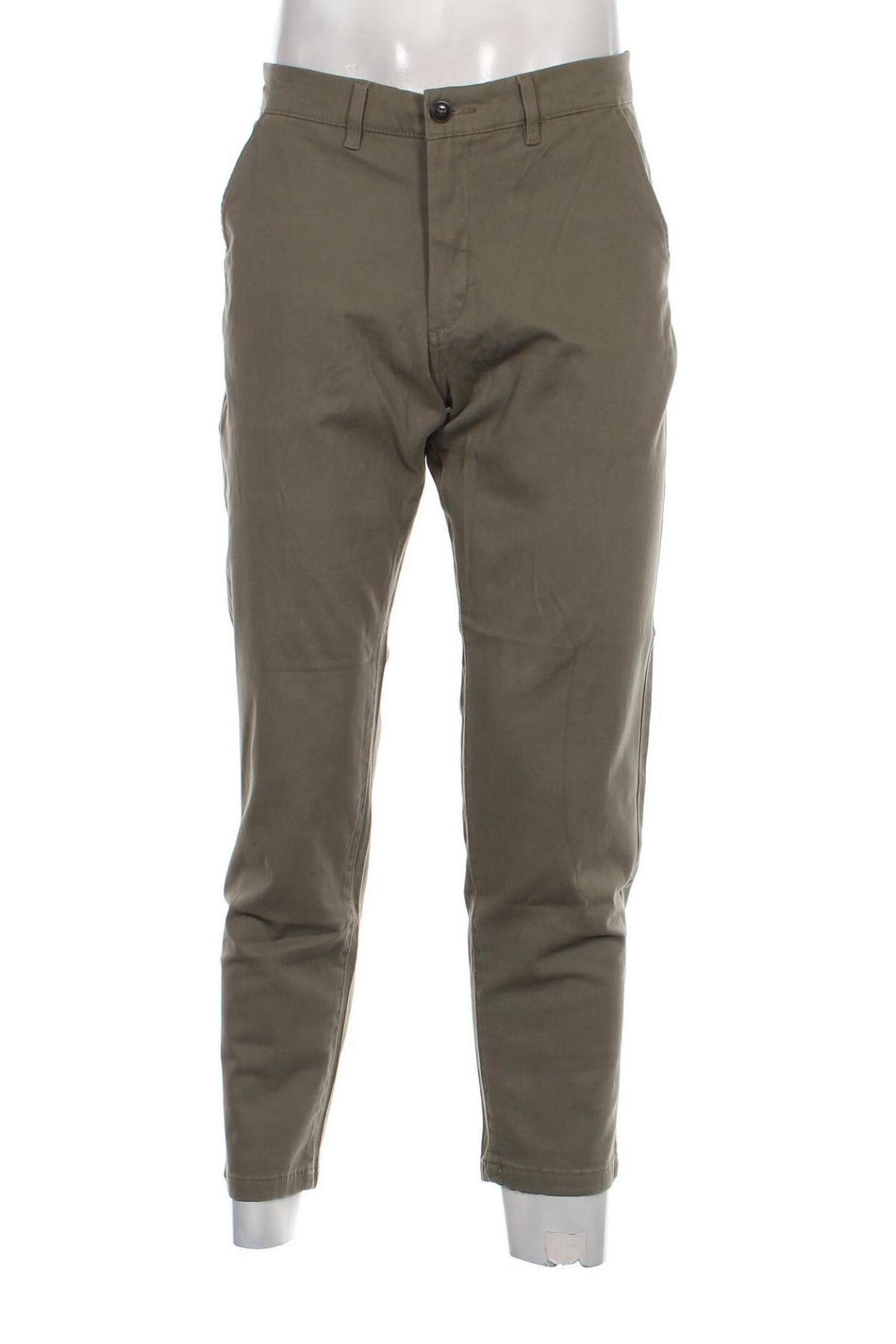 Pantaloni de bărbați Jack & Jones, Mărime L, Culoare Verde, Preț 104,01 Lei
