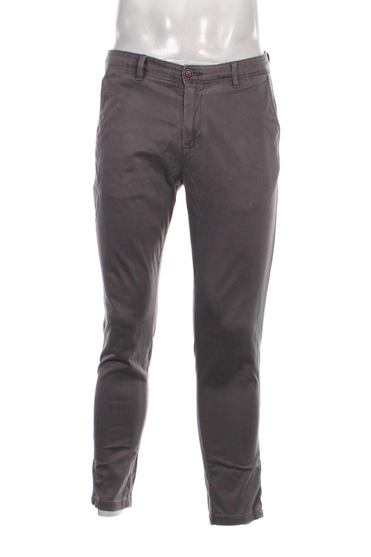 Мъжки панталон Jack & Jones, Размер M, Цвят Сив, Цена 23,25 лв.