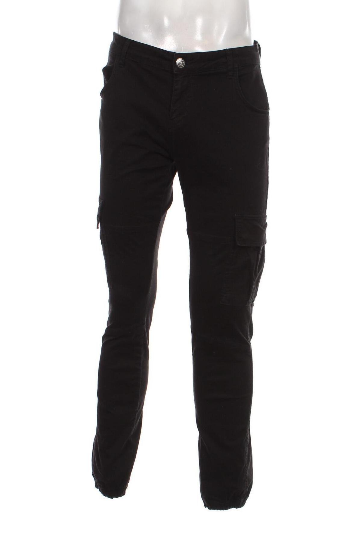 Мъжки панталон Leif Nelson, Размер M, Цвят Черен, Цена 26,22 лв.