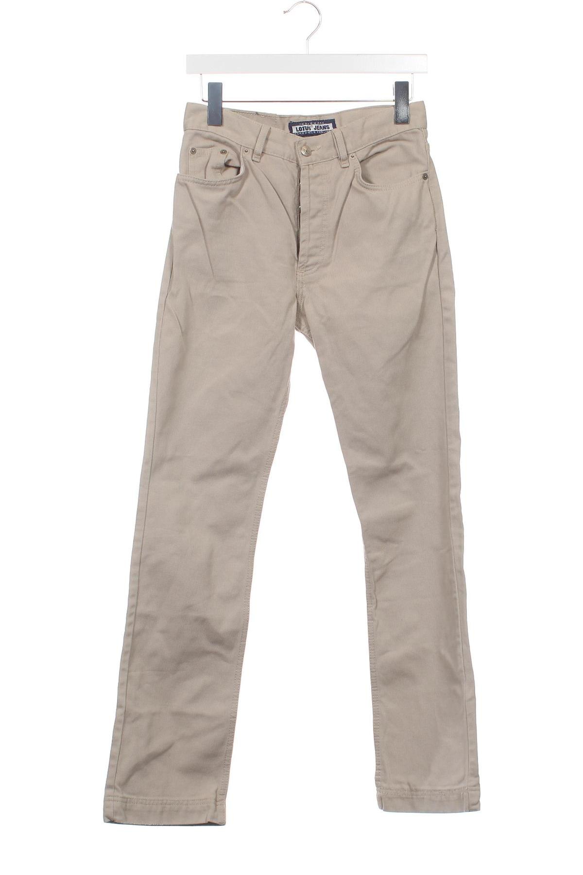 Pantaloni de bărbați Lotus, Mărime M, Culoare Bej, Preț 40,65 Lei