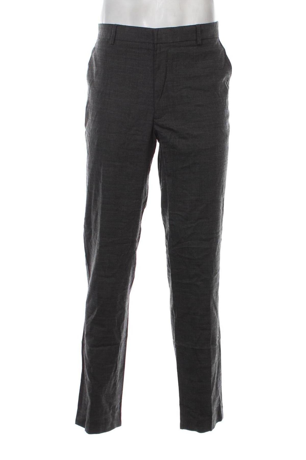 Ανδρικό παντελόνι Marks & Spencer, Μέγεθος L, Χρώμα Γκρί, Τιμή 5,51 €