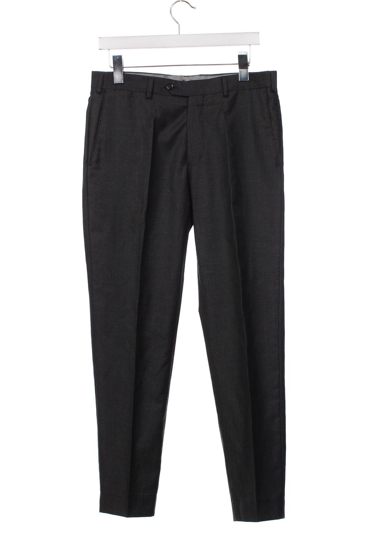 Мъжки панталон Massimo Dutti, Размер S, Цвят Сив, Цена 30,64 лв.