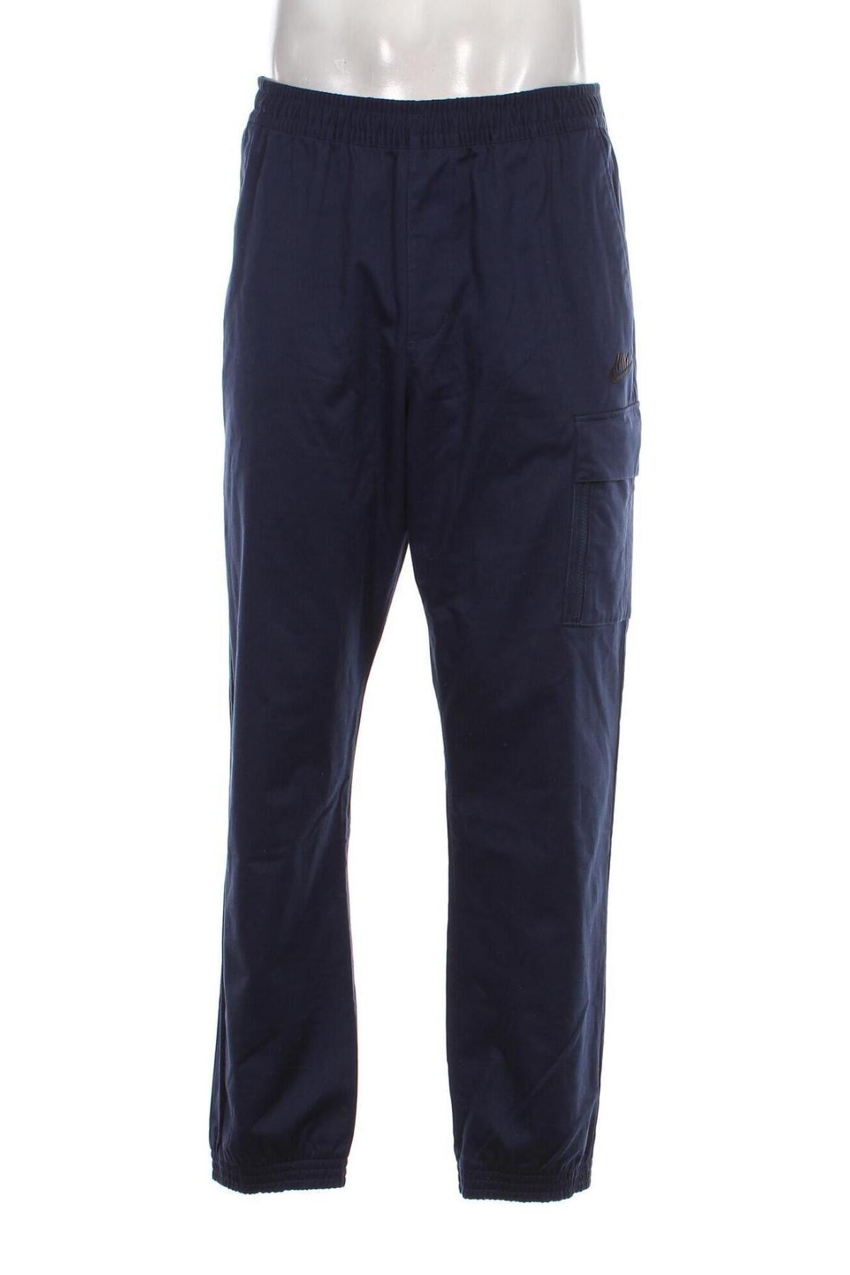 Pantaloni de bărbați Nike, Mărime L, Culoare Albastru, Preț 183,55 Lei