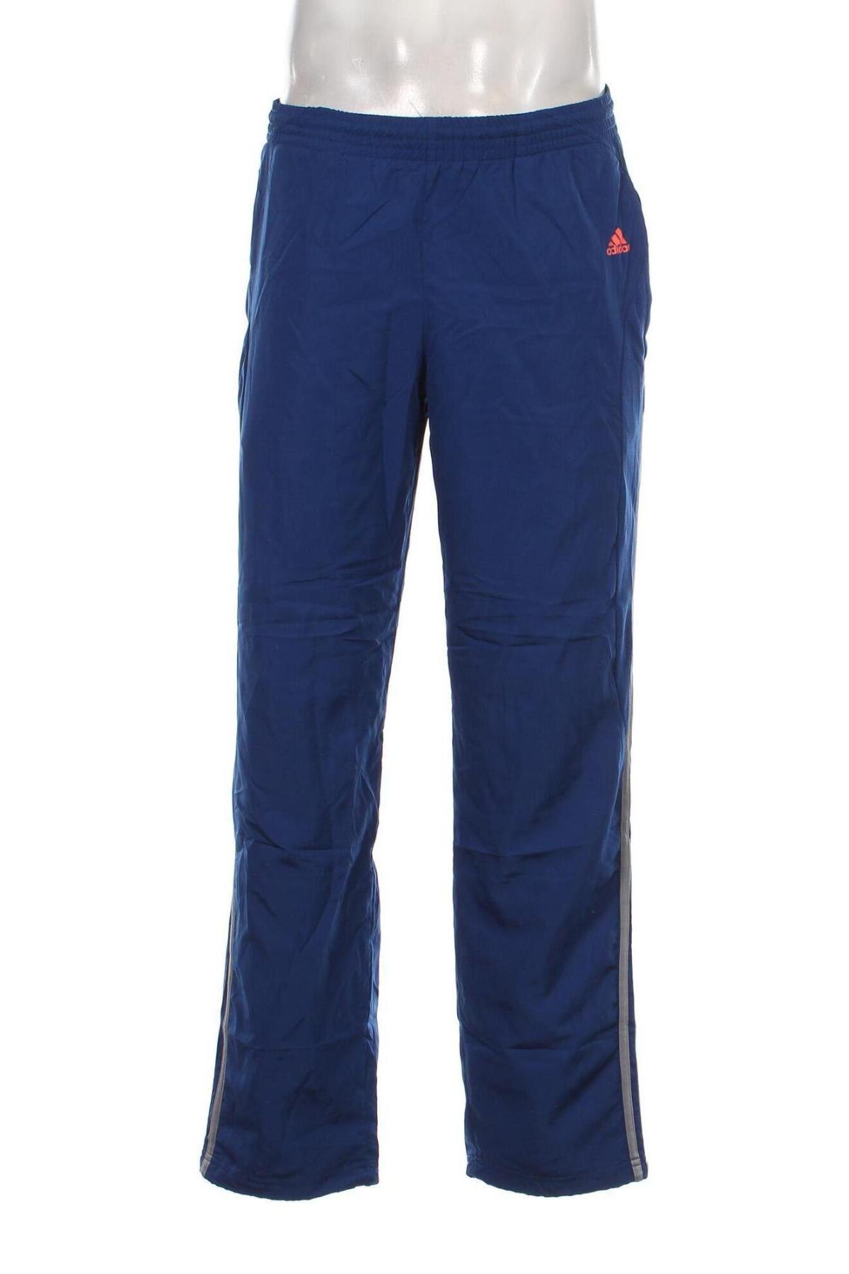 Pantaloni trening de bărbați Adidas, Mărime M, Culoare Albastru, Preț 180,92 Lei