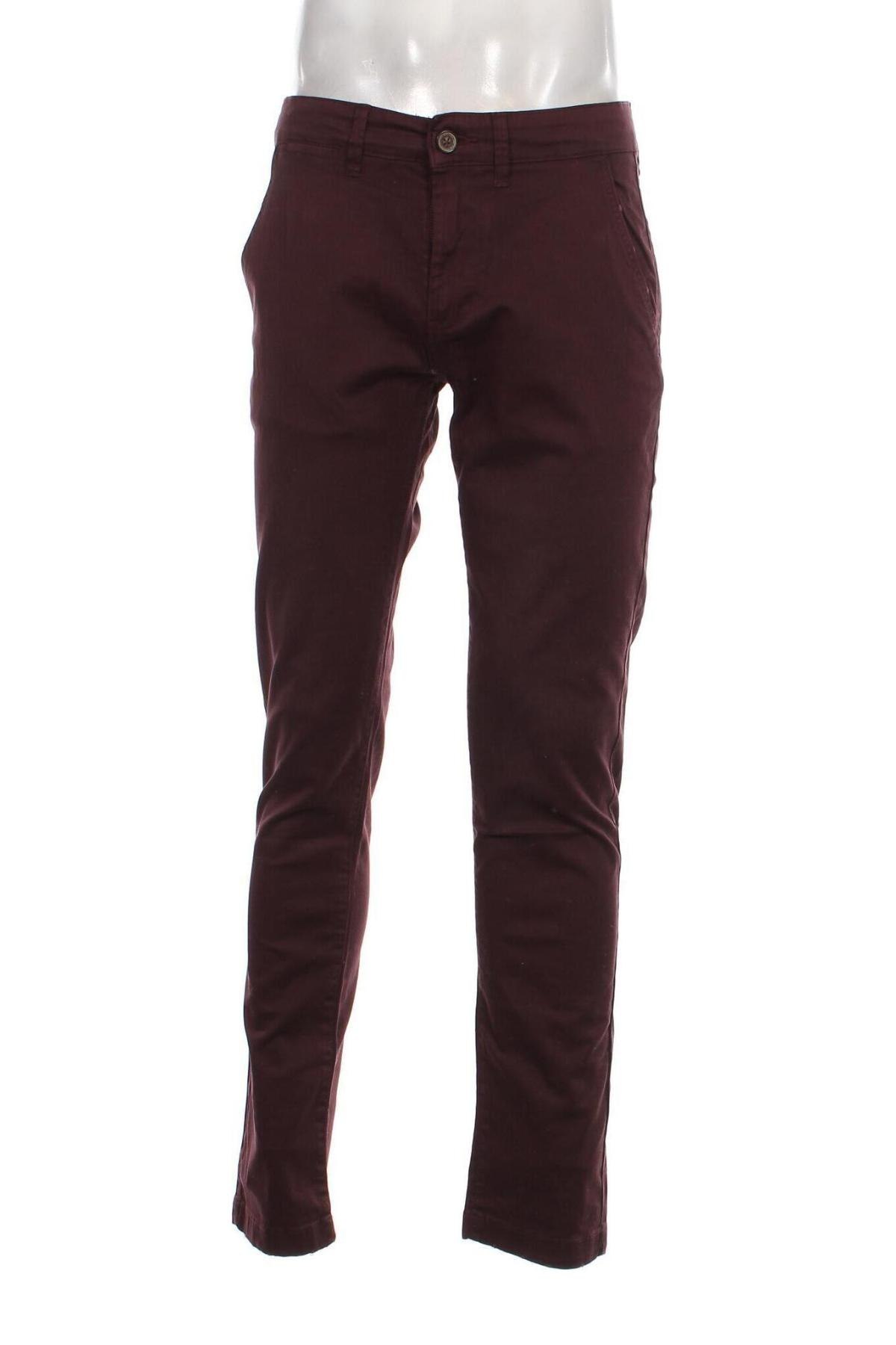 Pantaloni de bărbați Pepe Jeans, Mărime M, Culoare Roșu, Preț 184,21 Lei
