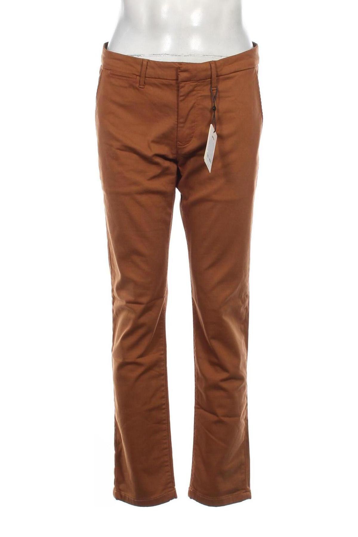 Pantaloni de bărbați Pepe Jeans, Mărime L, Culoare Maro, Preț 184,21 Lei