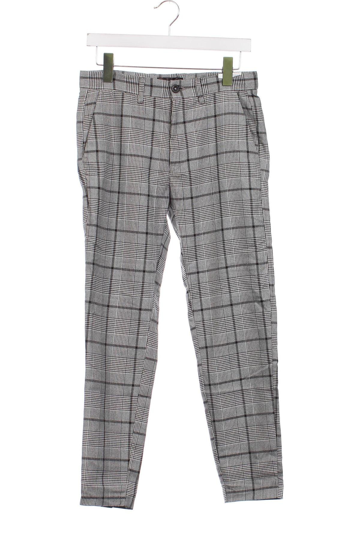 Pantaloni de bărbați Pull&Bear, Mărime S, Culoare Gri, Preț 34,34 Lei