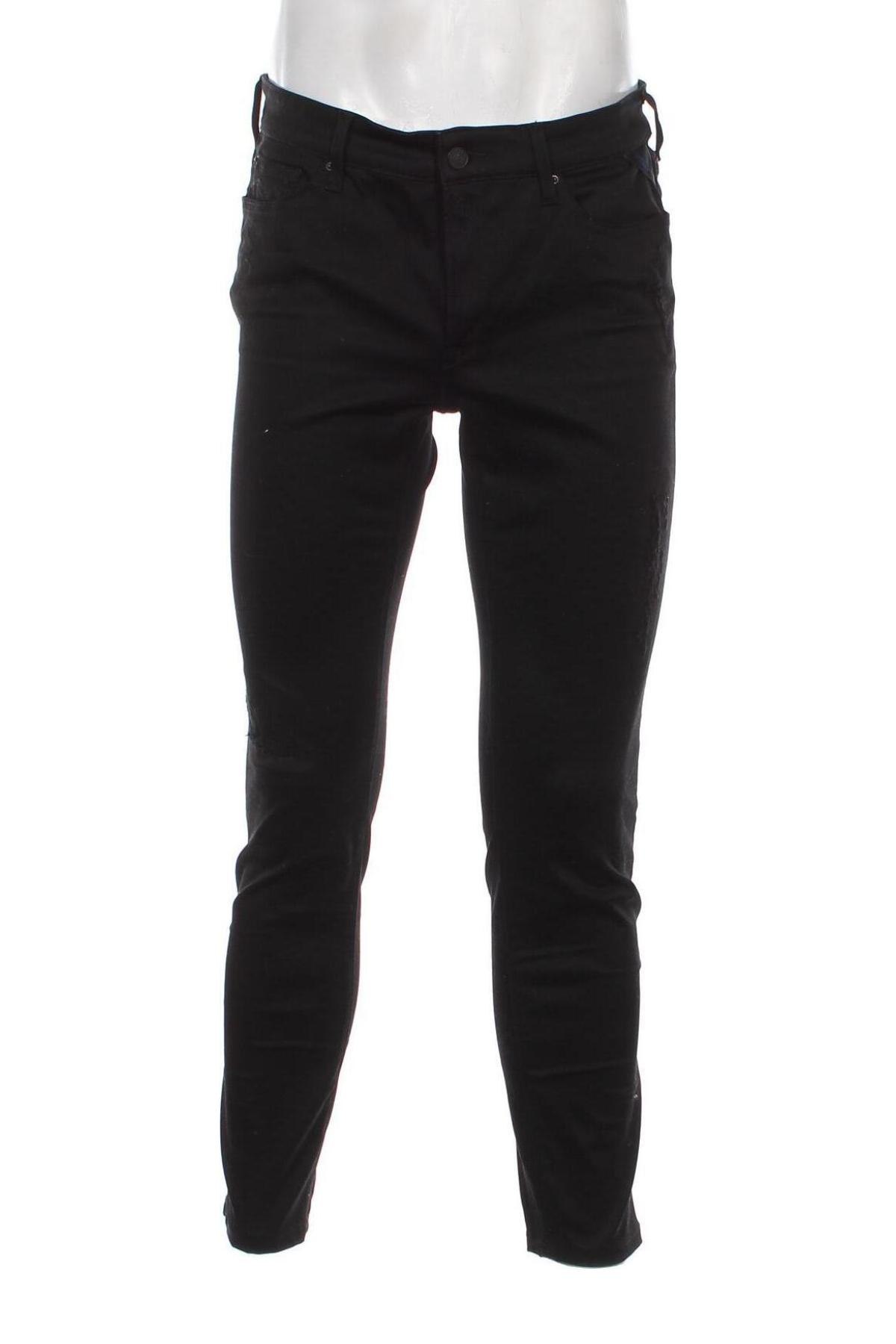 Мъжки панталон Replay, Размер M, Цвят Черен, Цена 96,00 лв.