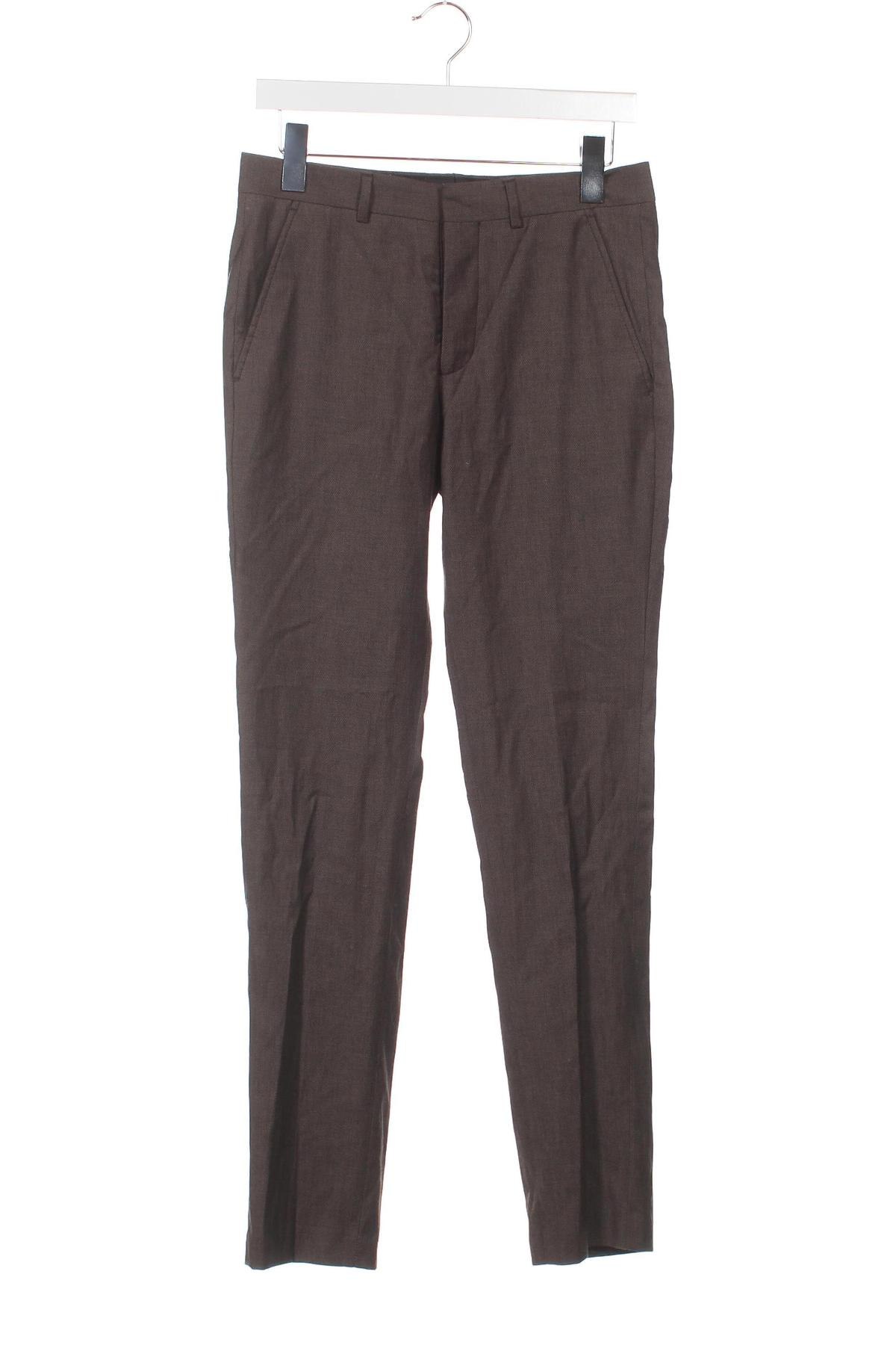 Мъжки панталон Selected Homme, Размер S, Цвят Кафяв, Цена 9,80 лв.