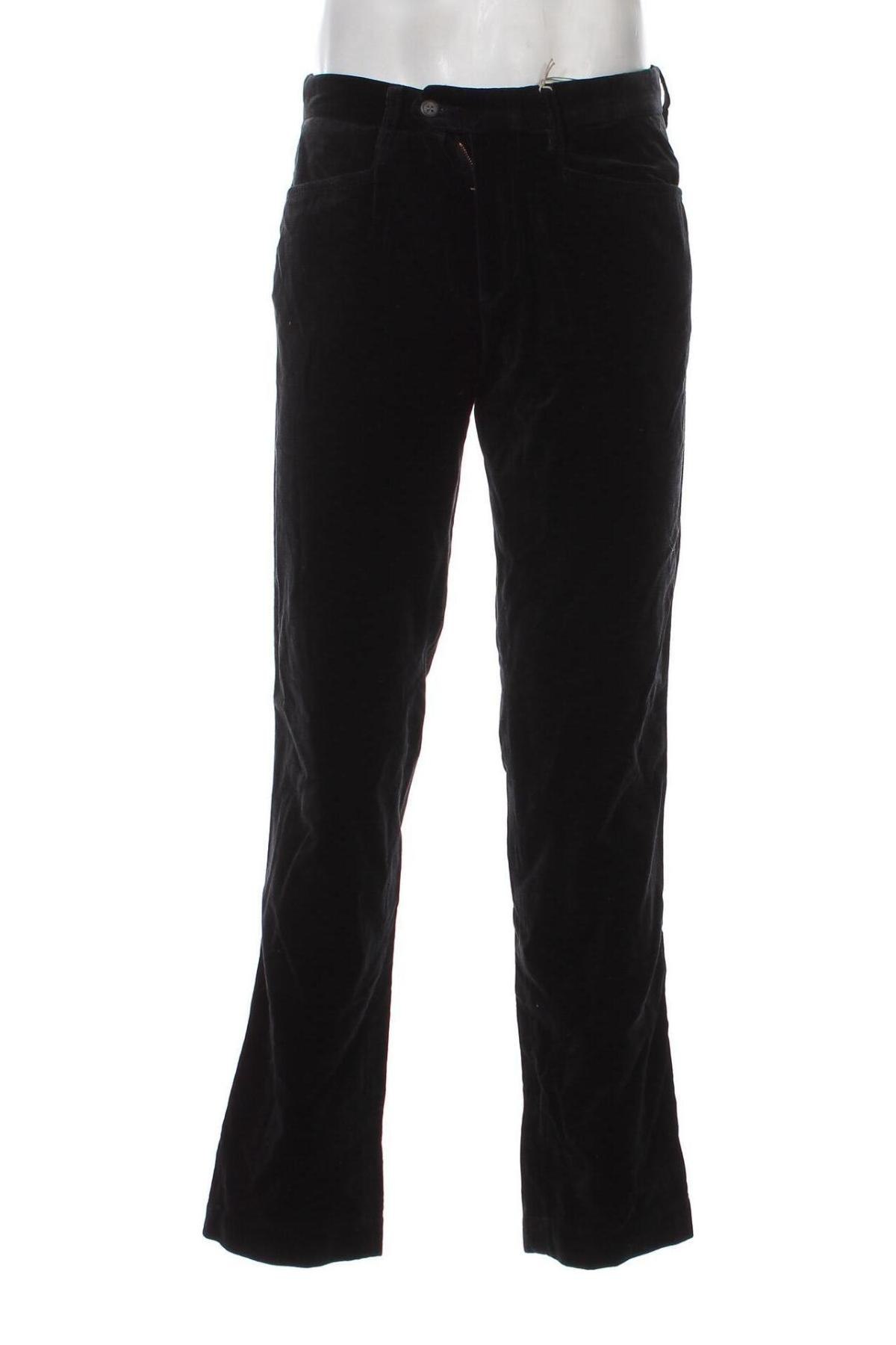 Мъжки панталон Stefanel, Размер M, Цвят Черен, Цена 122,30 лв.