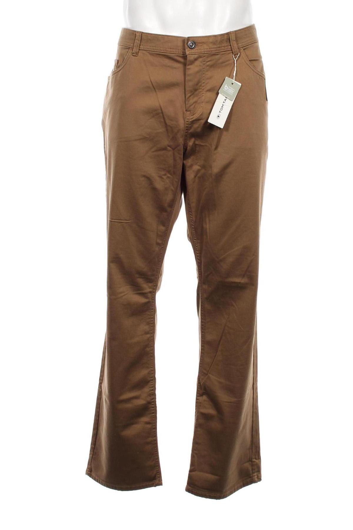 Мъжки панталон Tom Tailor, Размер XL, Цвят Бежов, Цена 21,39 лв.