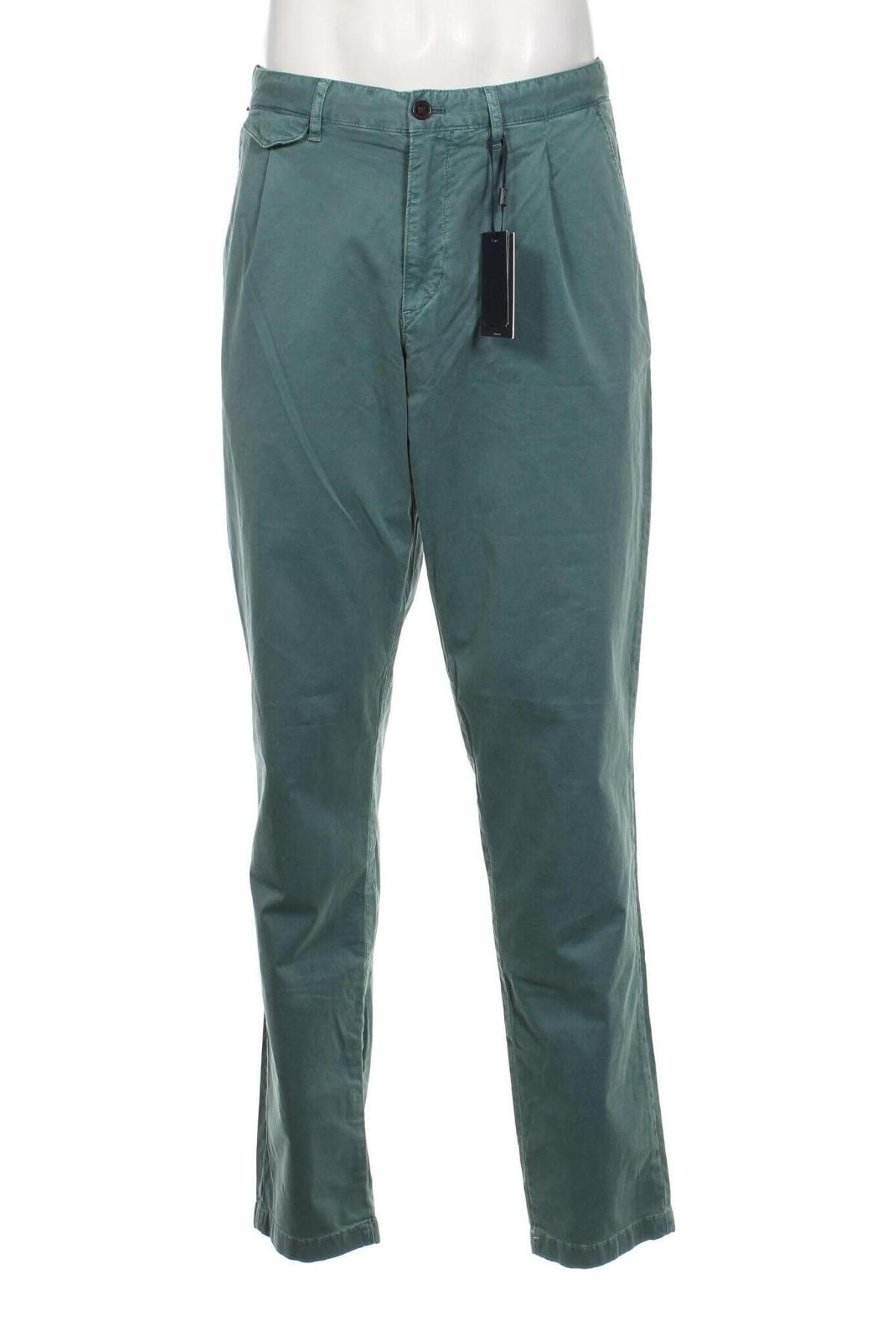 Pantaloni de bărbați Tommy Hilfiger, Mărime L, Culoare Verde, Preț 671,05 Lei