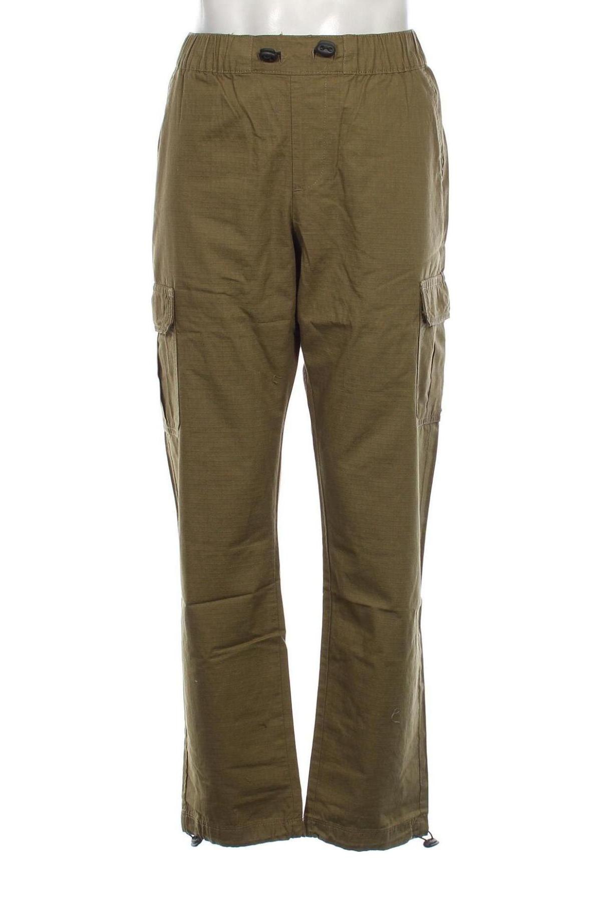 Мъжки панталон Urban Classics, Размер L, Цвят Зелен, Цена 24,64 лв.