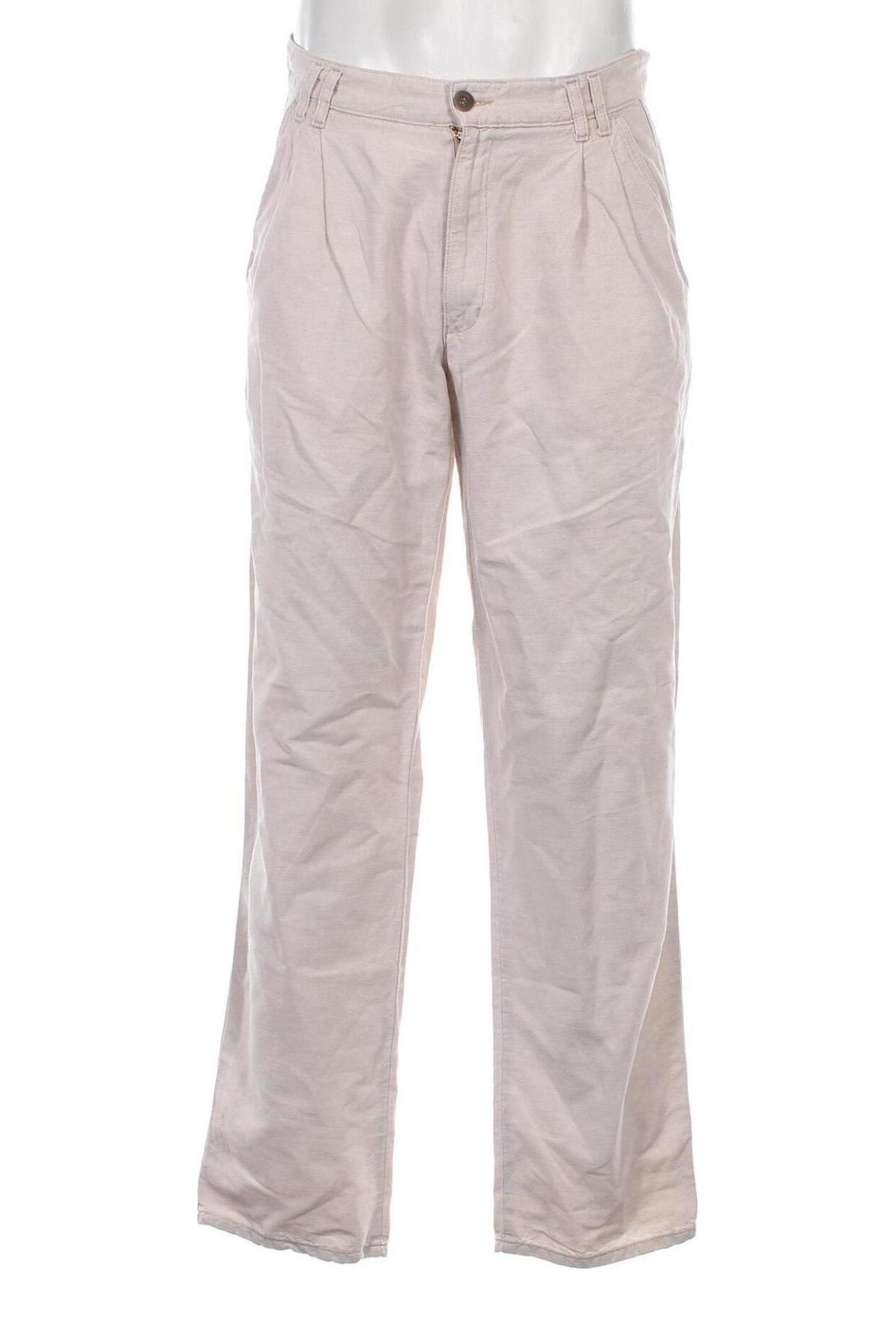 Ανδρικό παντελόνι William & Delvin, Μέγεθος M, Χρώμα  Μπέζ, Τιμή 8,50 €