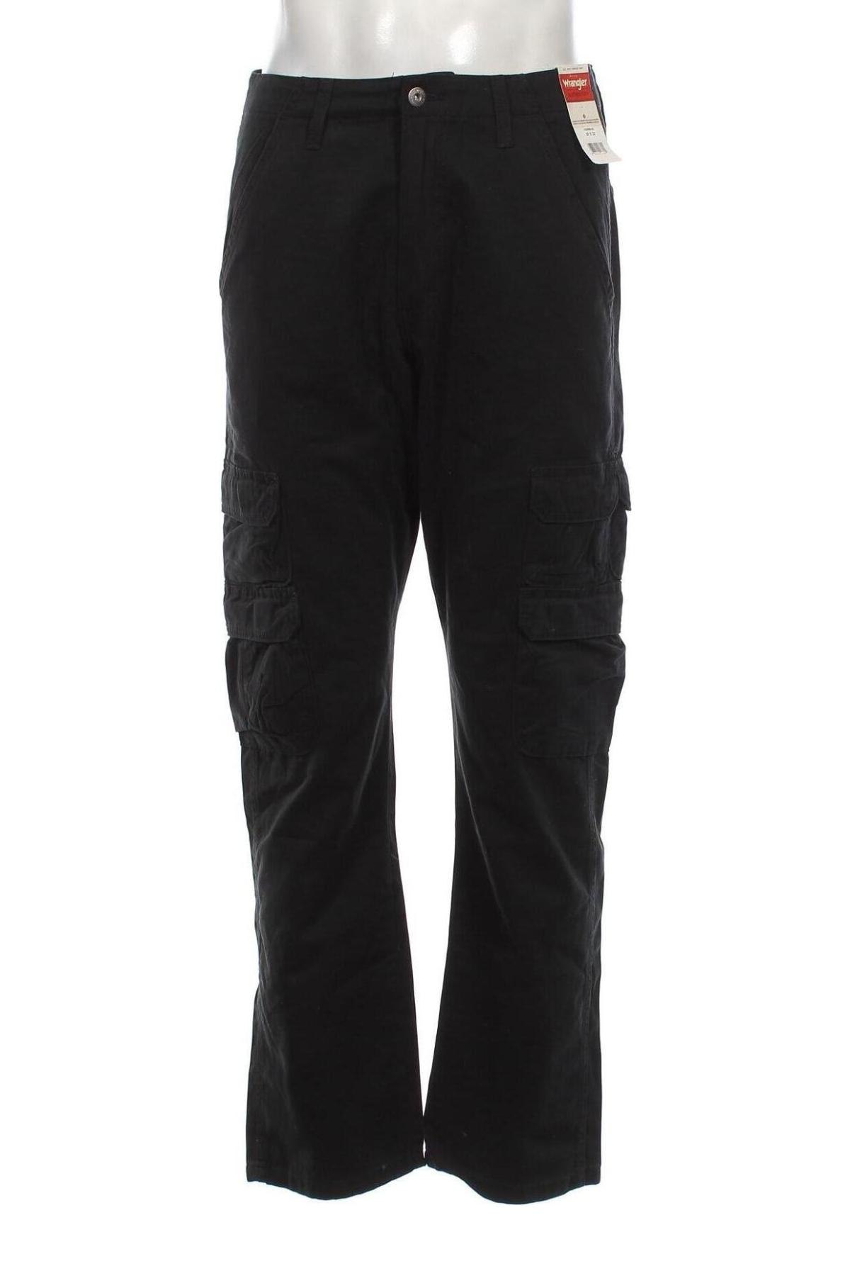 Мъжки панталон Wrangler, Размер S, Цвят Черен, Цена 28,00 лв.