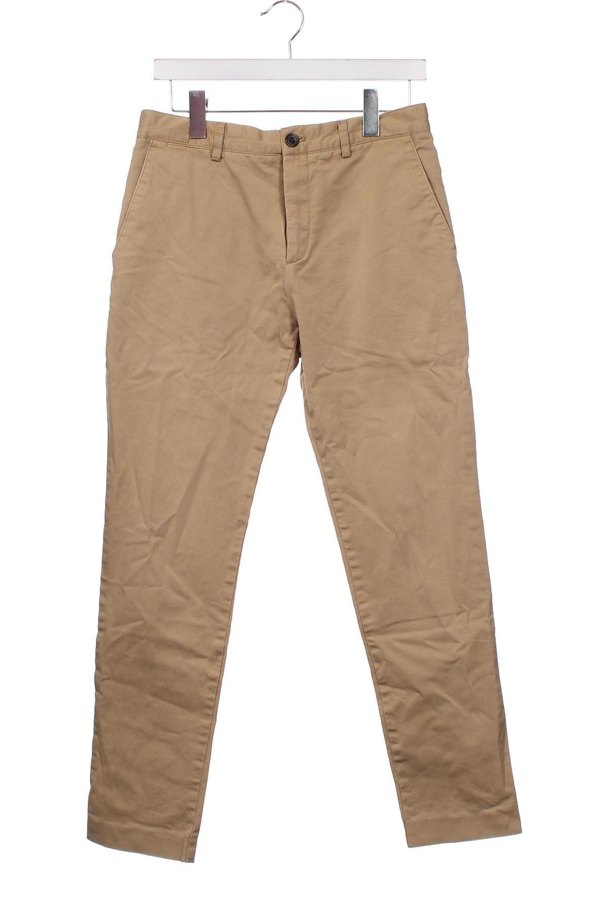 Pantaloni de bărbați Zara, Mărime M, Culoare Bej, Preț 37,20 Lei