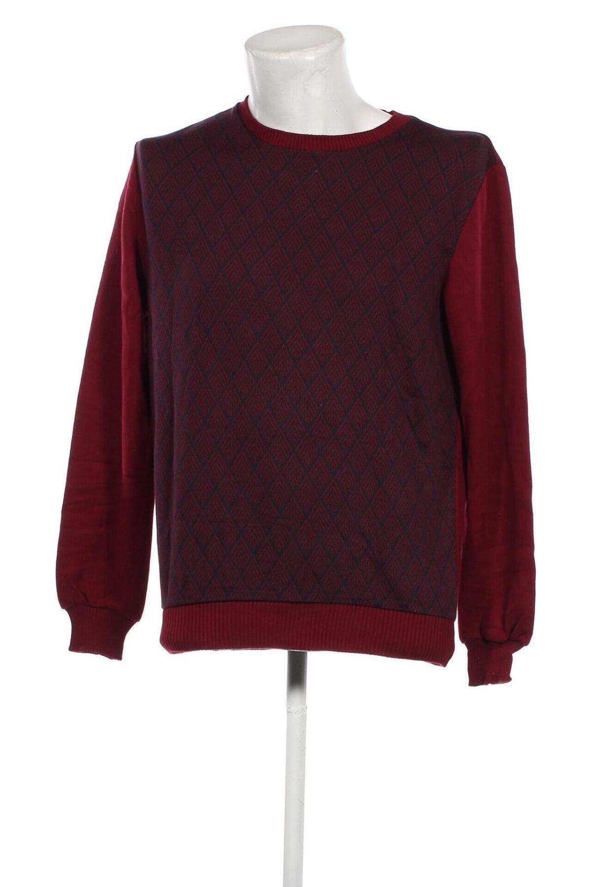 Мъжки пуловер, Размер L, Цвят Червен, Цена 15,66 лв.