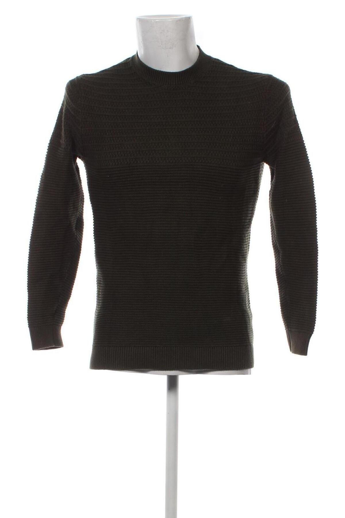 Ανδρικό πουλόβερ, Μέγεθος S, Χρώμα Πράσινο, Τιμή 5,38 €