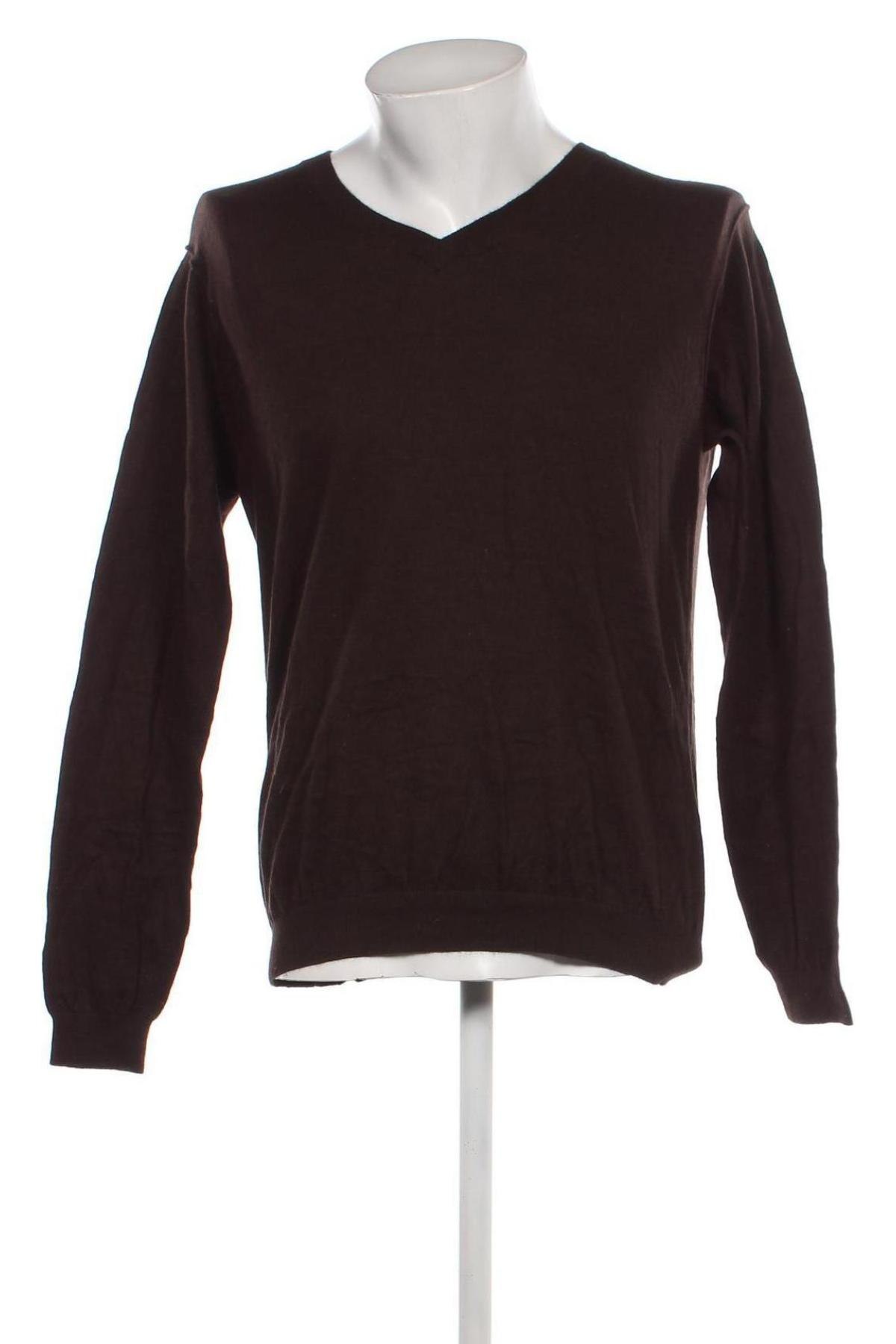 Мъжки пуловер, Размер L, Цвят Кафяв, Цена 14,79 лв.