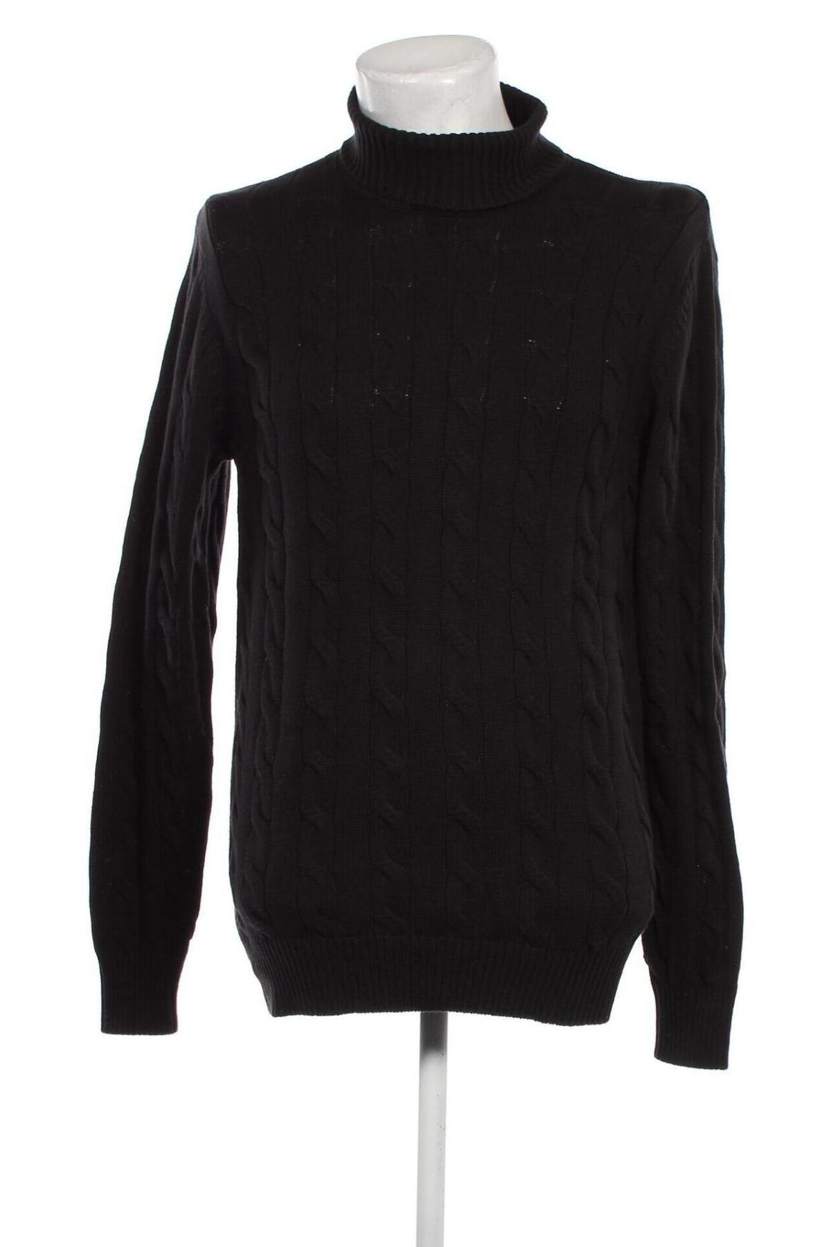 Ανδρικό πουλόβερ ! Solid, Μέγεθος M, Χρώμα Μαύρο, Τιμή 17,86 €