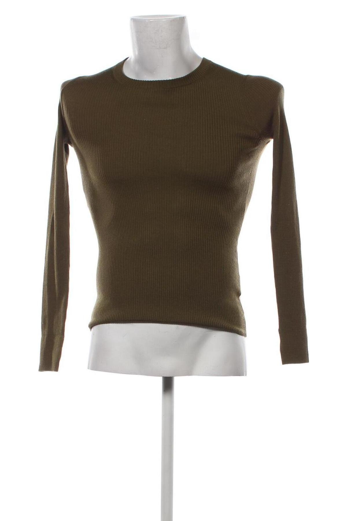 Herrenpullover Apricot, Größe S, Farbe Grün, Preis € 5,91