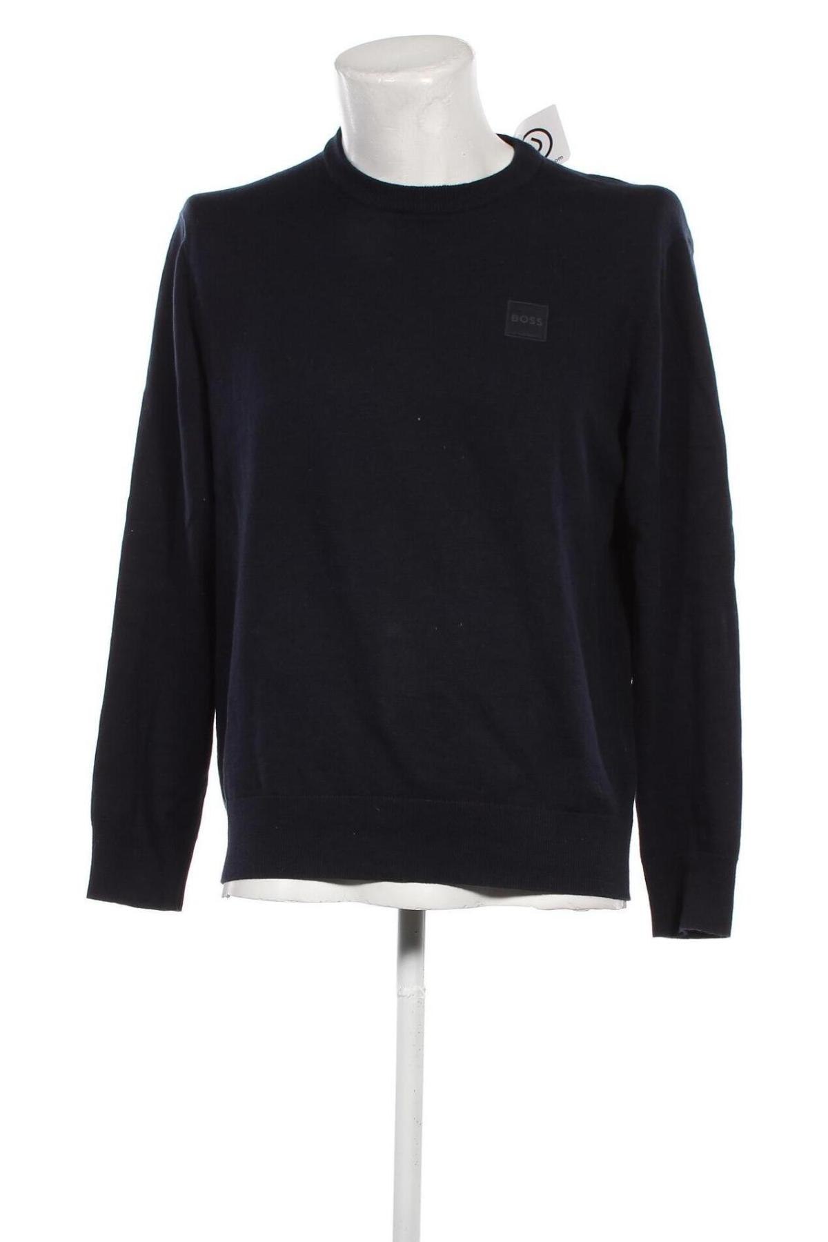 Pánsky sveter  BOSS, Veľkosť XL, Farba Modrá, Cena  46,20 €