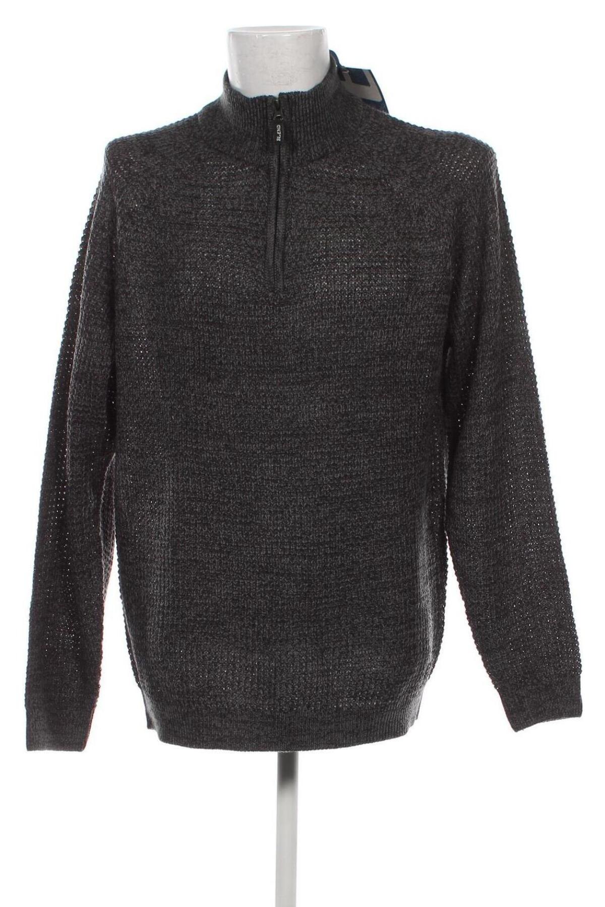 Herrenpullover Blend, Größe XXL, Farbe Grau, Preis € 10,32