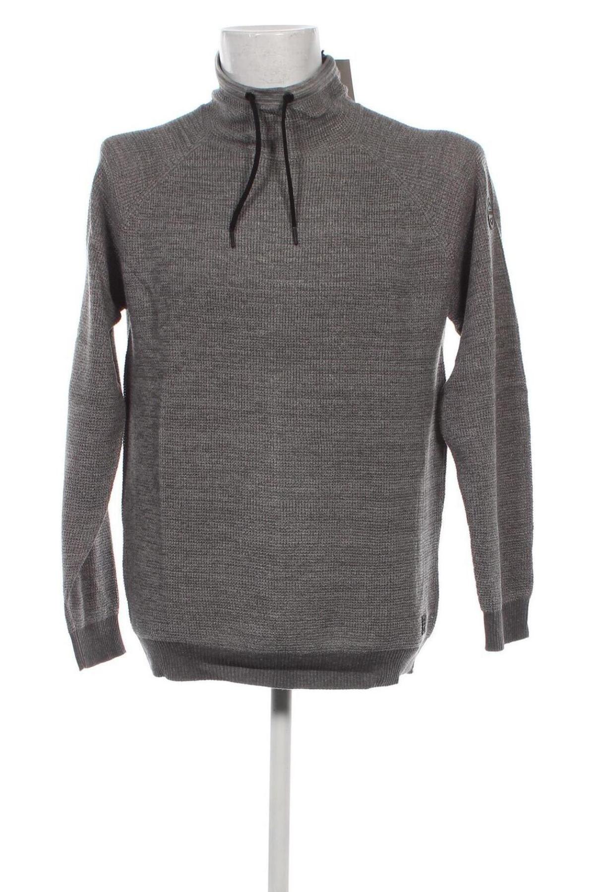 Herrenpullover Blend, Größe L, Farbe Grau, Preis € 9,99