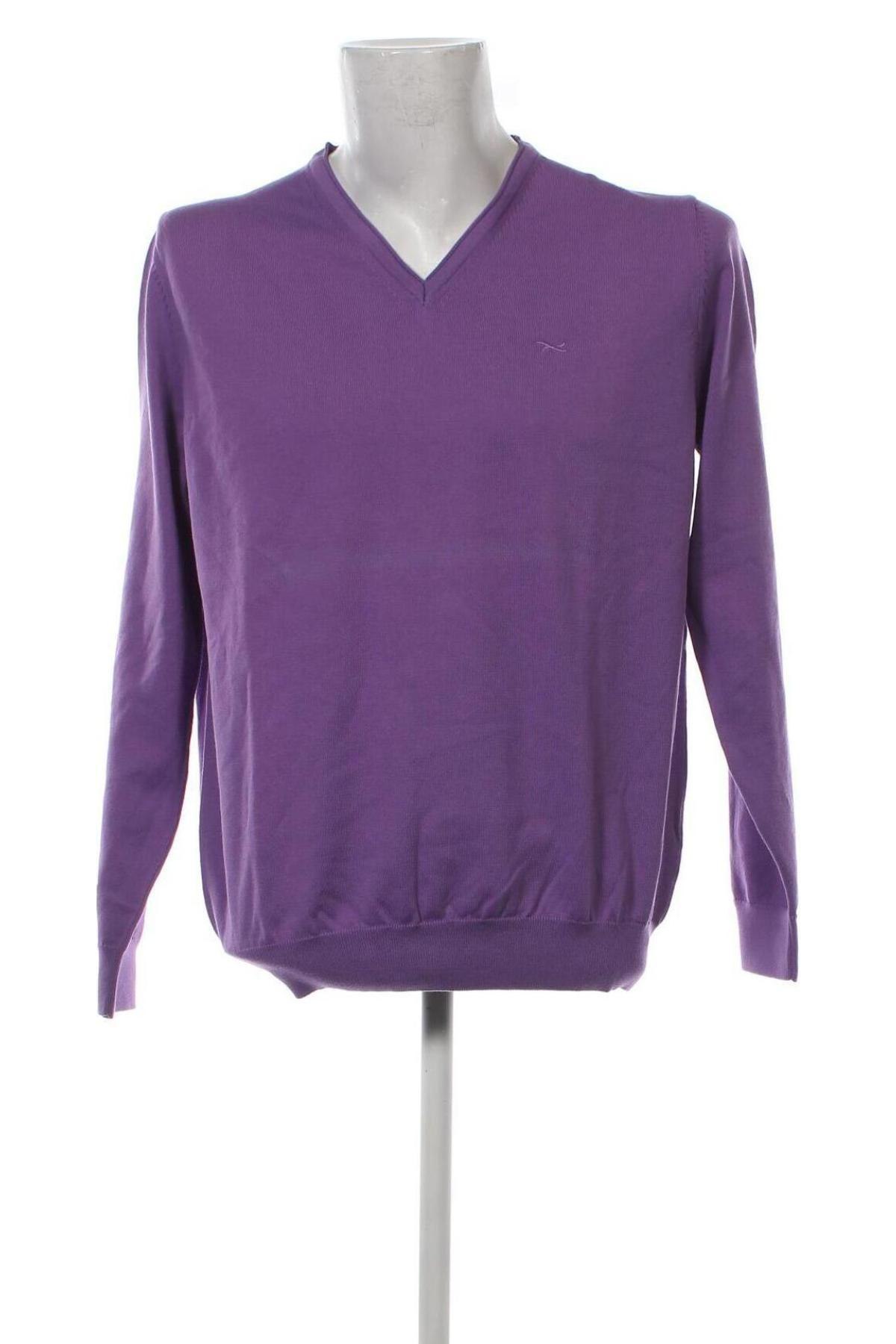 Мъжки пуловер Brax, Размер XL, Цвят Лилав, Цена 75,60 лв.