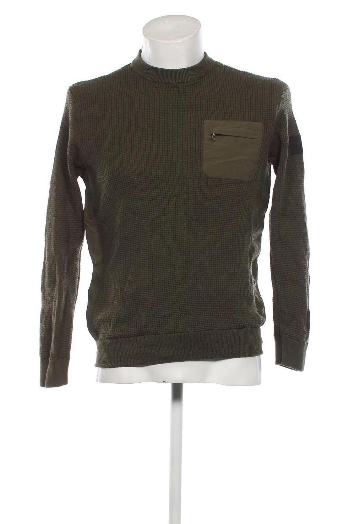 Мъжки пуловер Burton of London, Размер M, Цвят Зелен, Цена 16,32 лв.