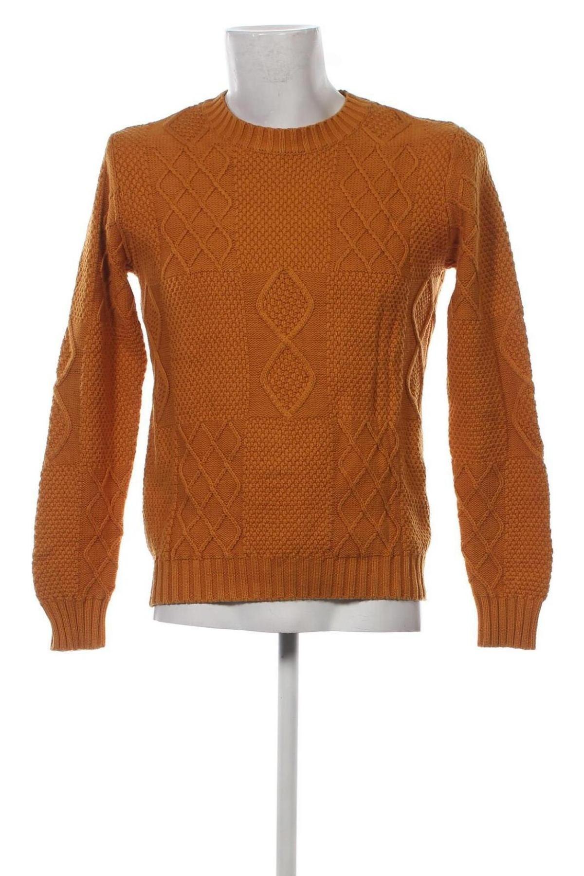 Мъжки пуловер Calliope, Размер M, Цвят Оранжев, Цена 13,05 лв.