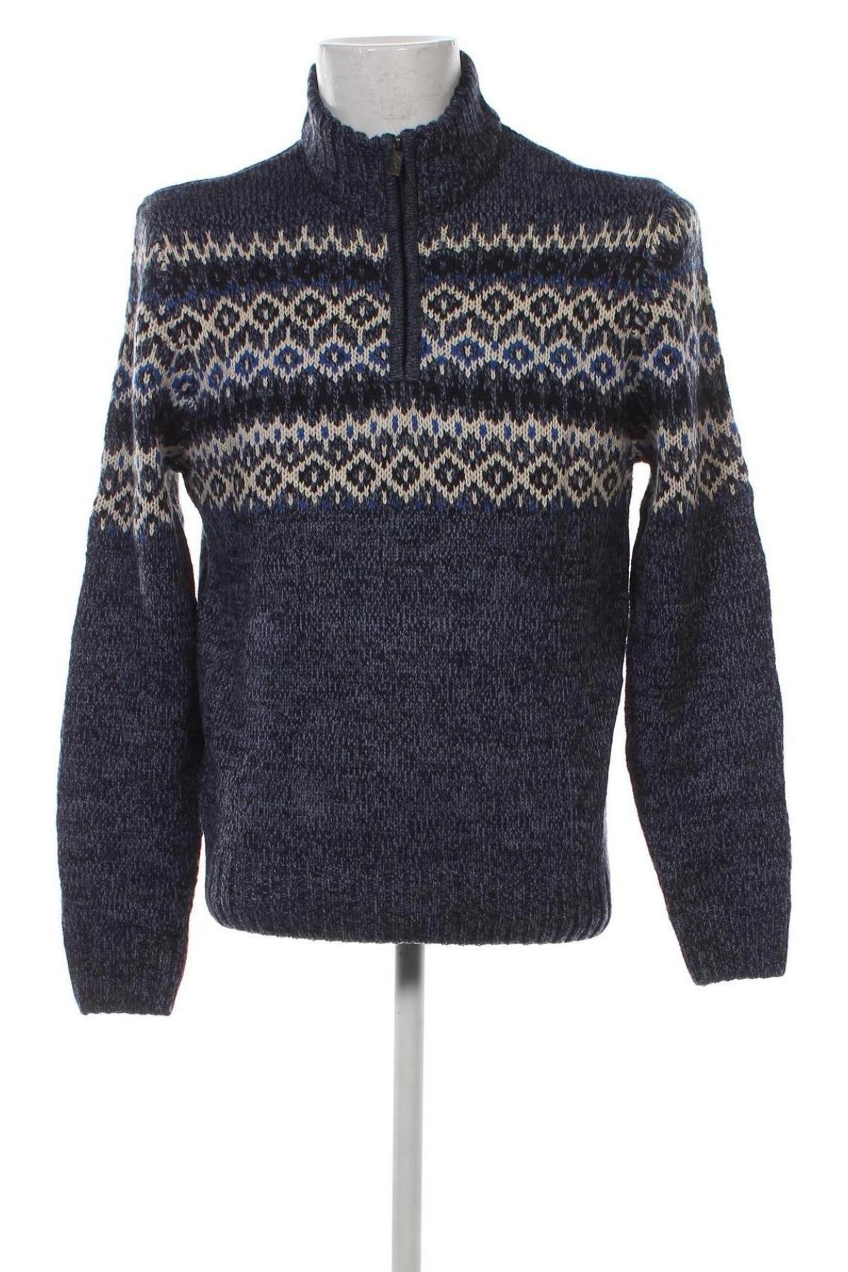 Мъжки пуловер Canda, Размер M, Цвят Многоцветен, Цена 9,57 лв.