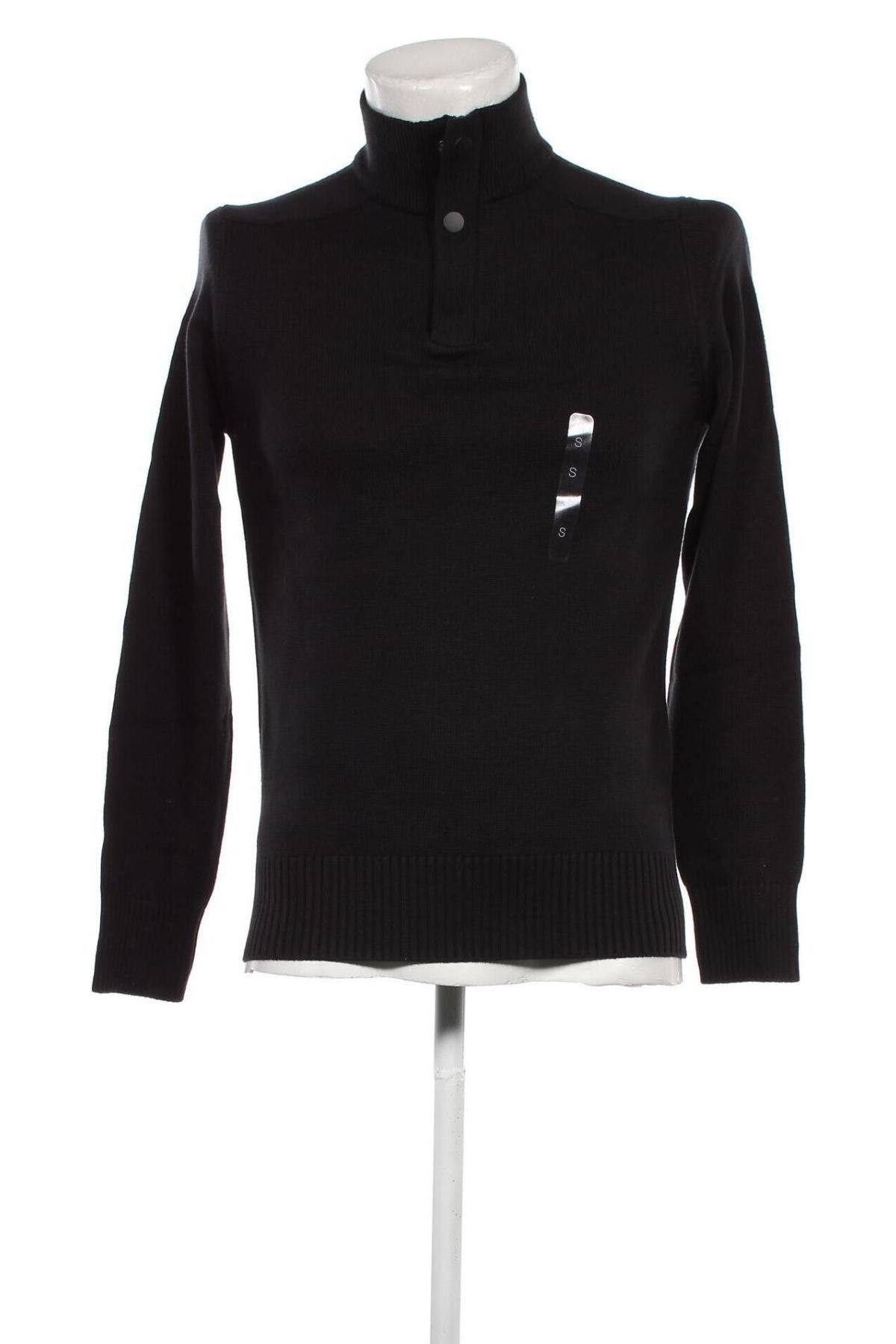 Мъжки пуловер Celio, Размер S, Цвят Черен, Цена 16,56 лв.