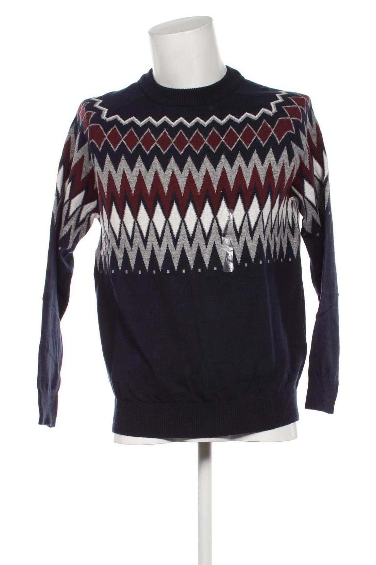 Мъжки пуловер Celio, Размер L, Цвят Син, Цена 17,94 лв.