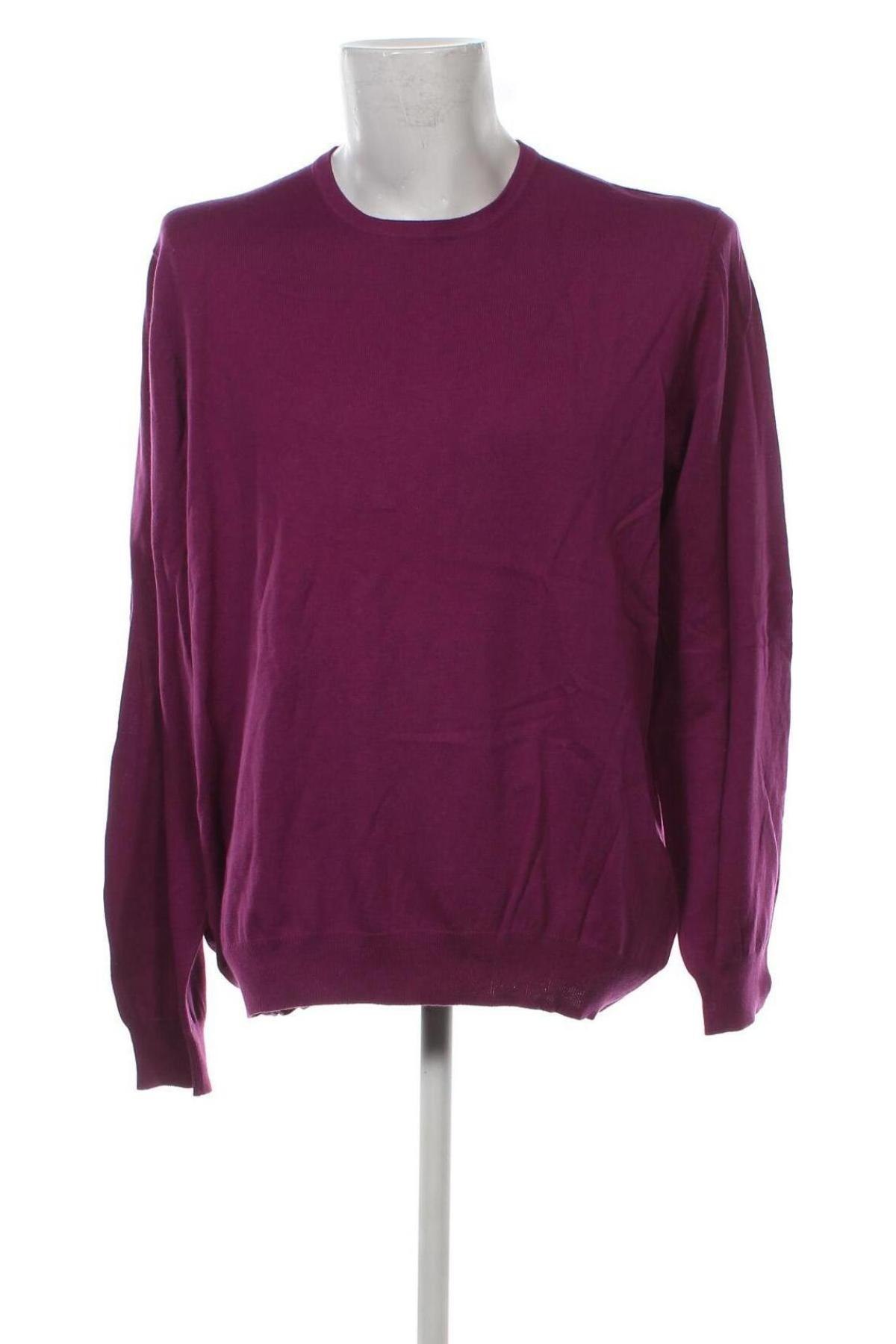 Мъжки пуловер Collezione, Размер XXL, Цвят Лилав, Цена 31,43 лв.