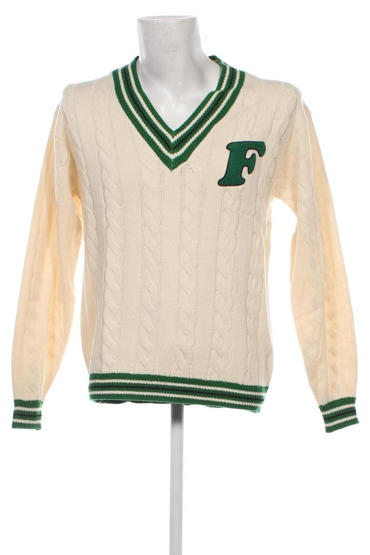 Мъжки пуловер FILA, Размер S, Цвят Бежов, Цена 68,60 лв.