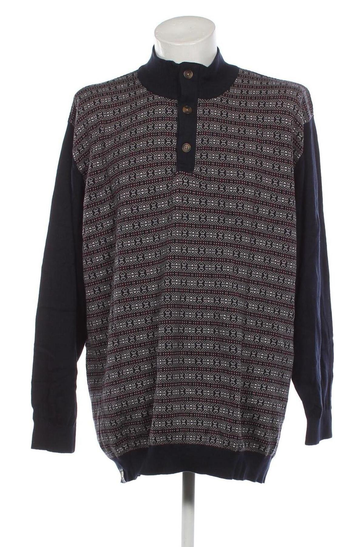 Мъжки пуловер Fellows United, Размер 4XL, Цвят Син, Цена 9,18 лв.