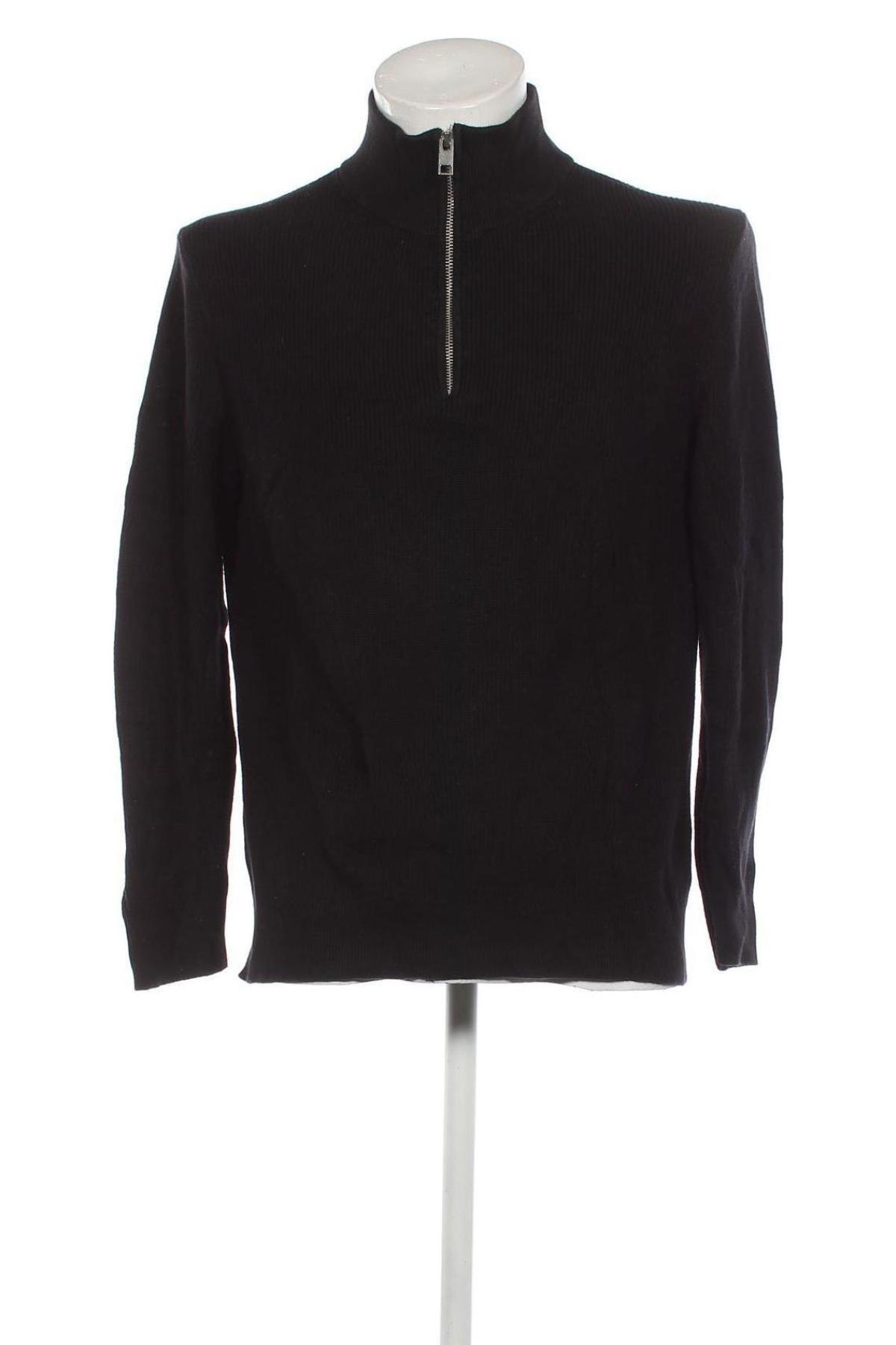 Ανδρικό πουλόβερ H&M, Μέγεθος L, Χρώμα Μαύρο, Τιμή 9,15 €
