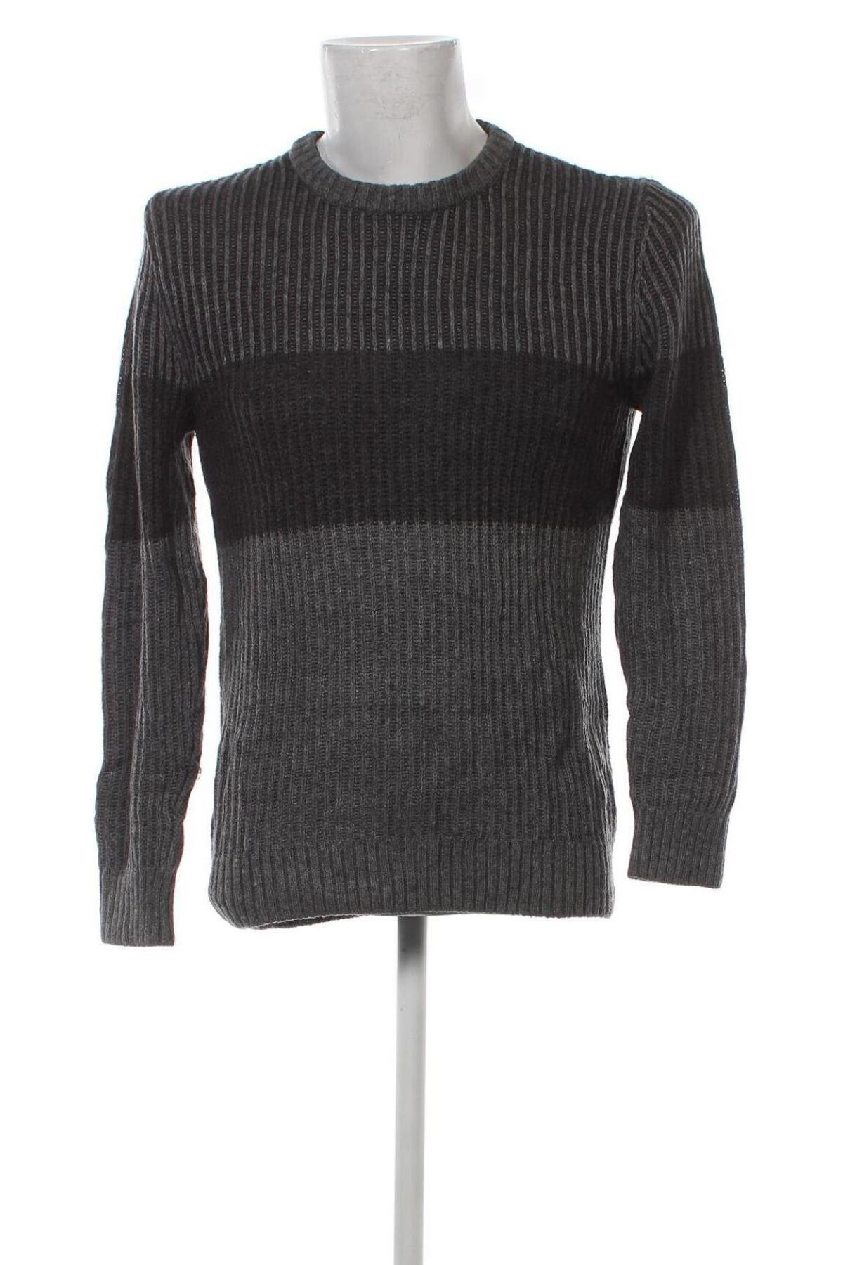 Мъжки пуловер H&M, Размер M, Цвят Сив, Цена 10,44 лв.
