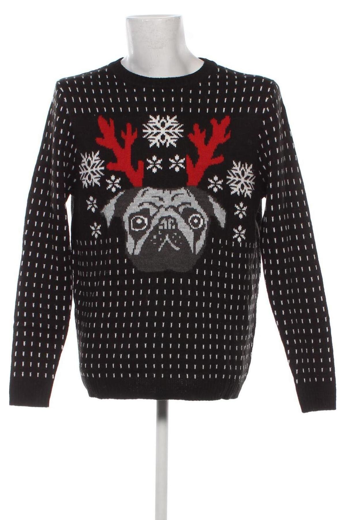 Pánsky sveter  H&M Divided, Veľkosť L, Farba Čierna, Cena  4,60 €