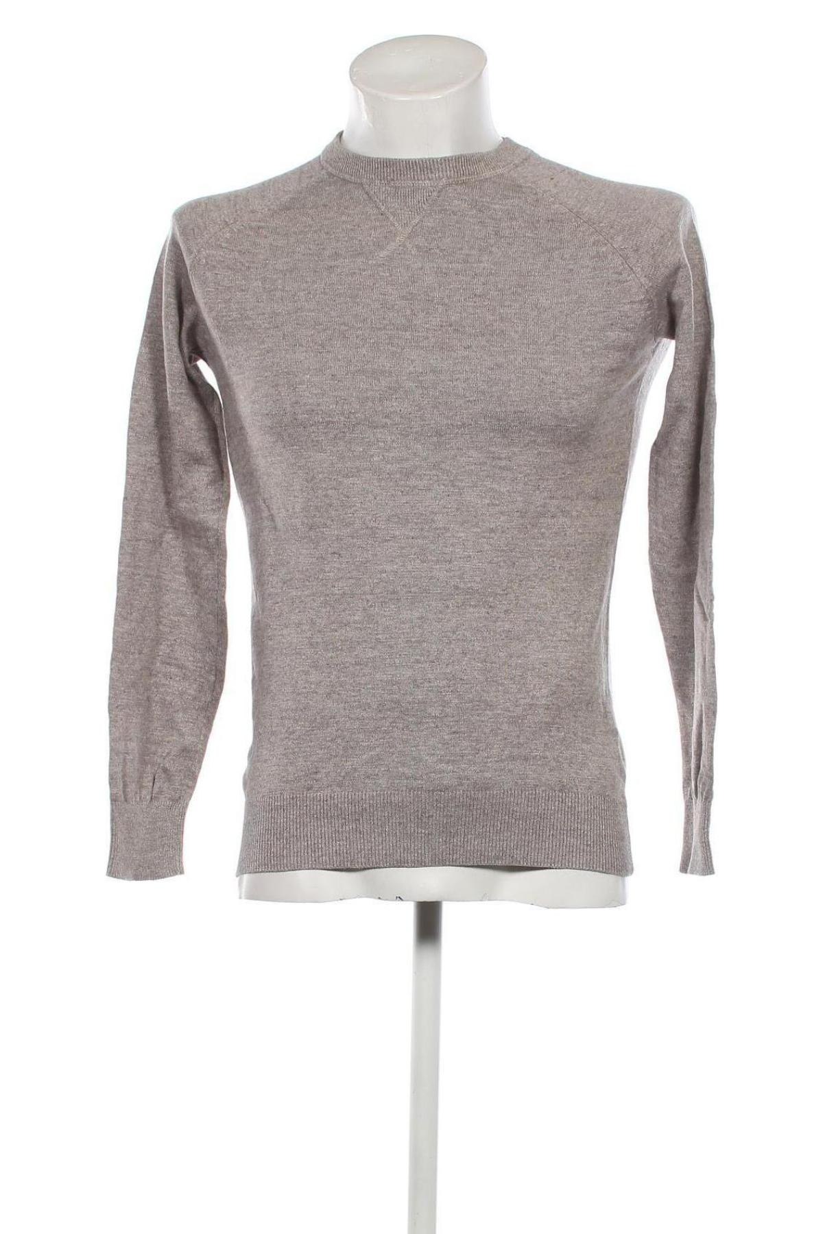 Ανδρικό πουλόβερ H&M L.O.G.G., Μέγεθος S, Χρώμα Γκρί, Τιμή 7,18 €