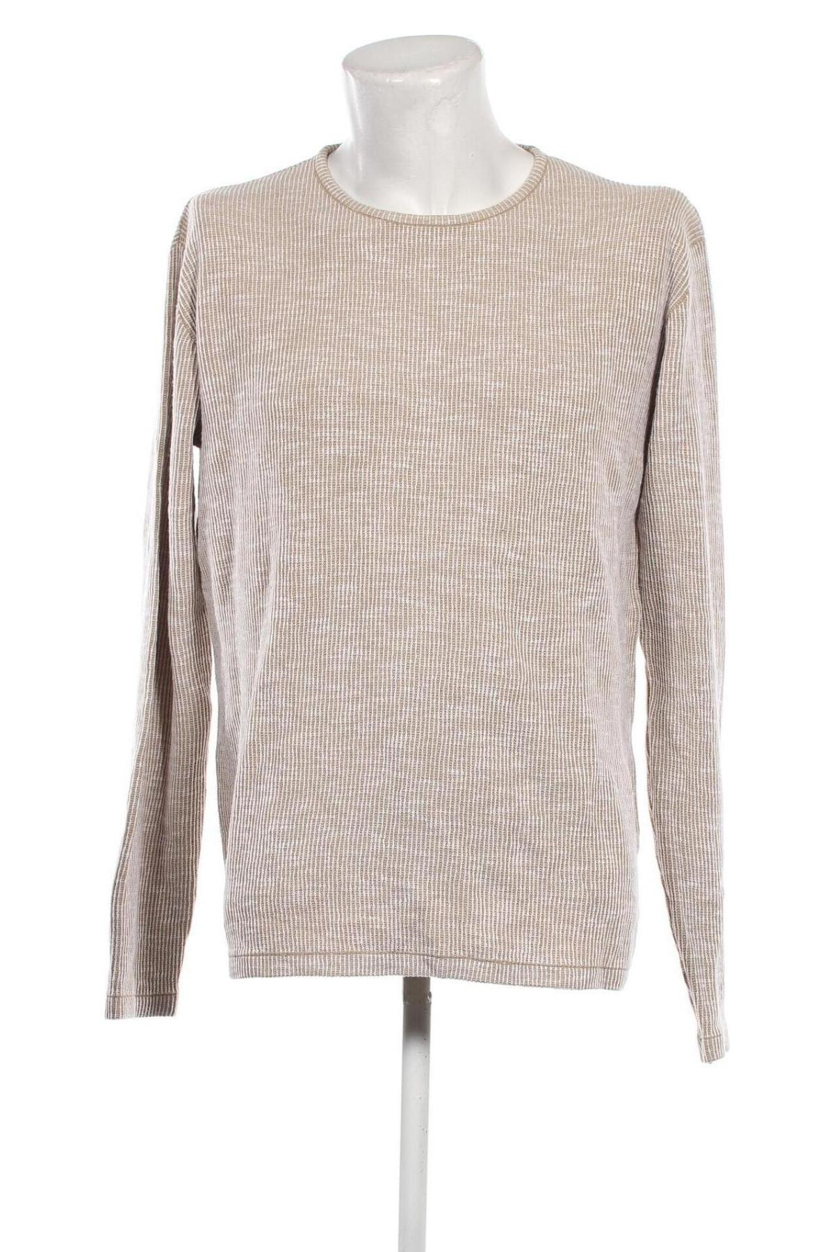 Ανδρικό πουλόβερ Identic, Μέγεθος XL, Χρώμα  Μπέζ, Τιμή 9,69 €