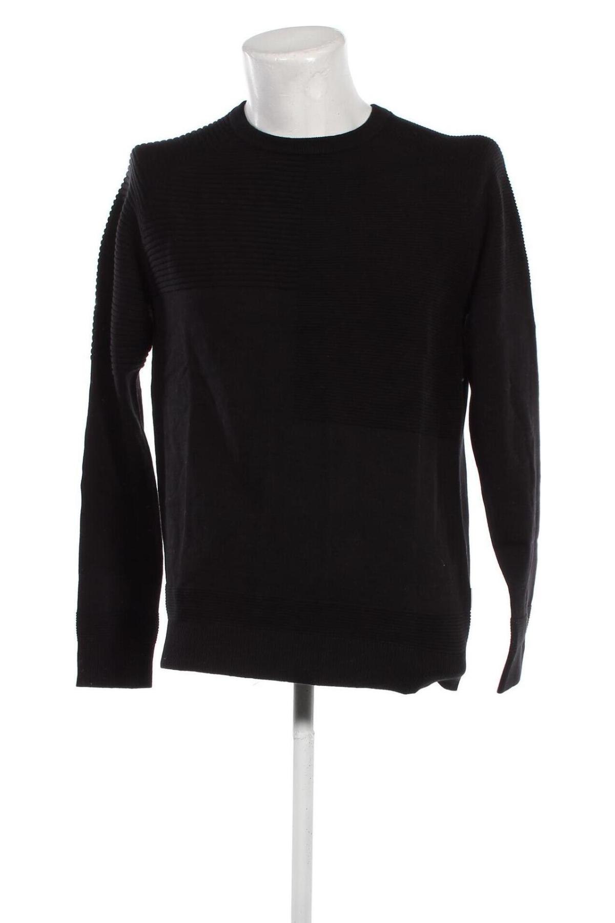 Мъжки пуловер Jack & Jones, Размер L, Цвят Черен, Цена 26,95 лв.